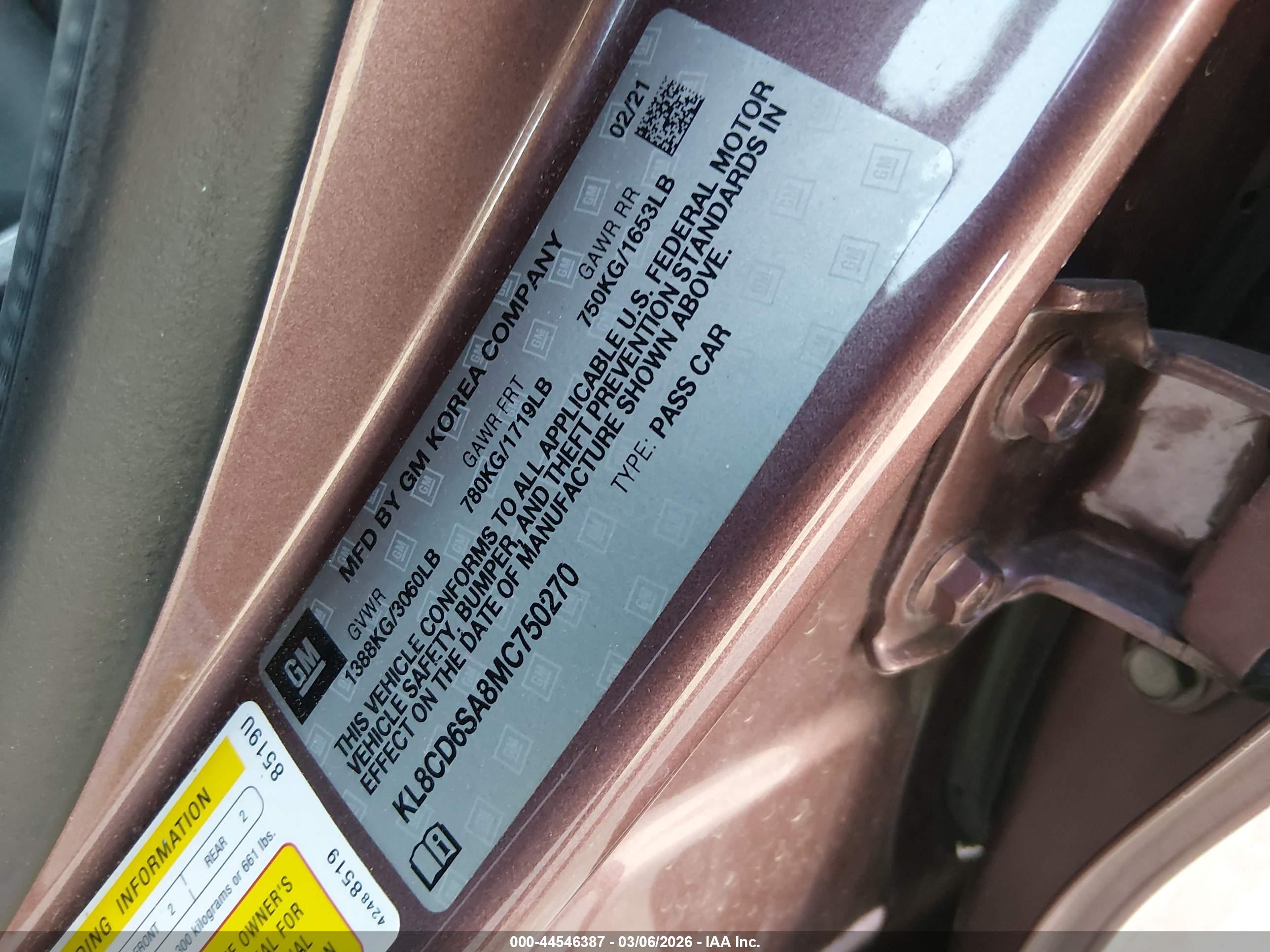 CHEVROLET SPARK image 9