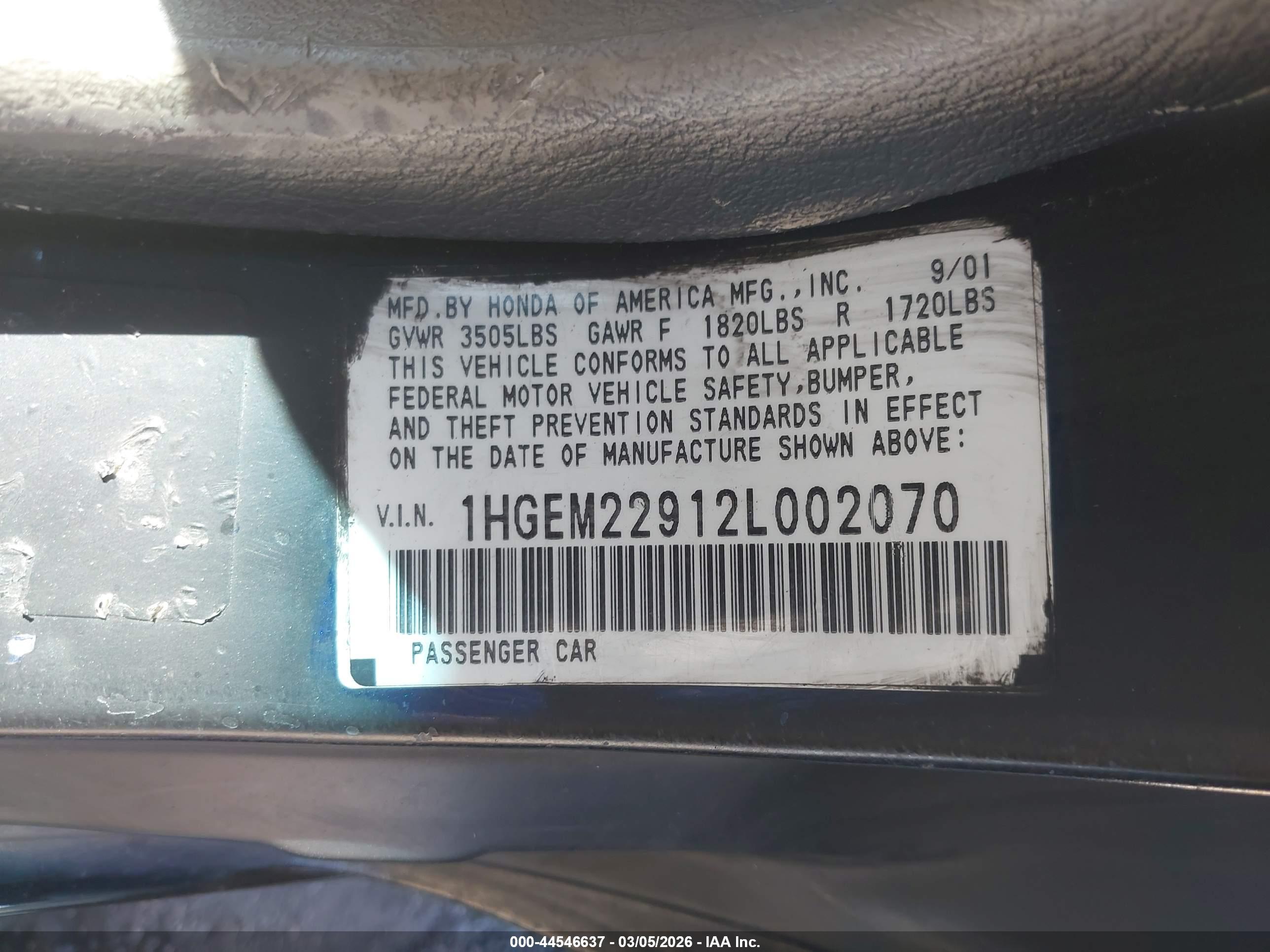 HONDA CIVIC image 9