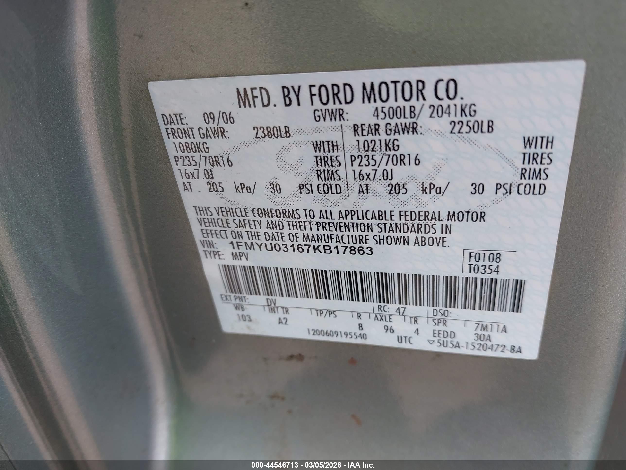 FORD ESCAPE image 9