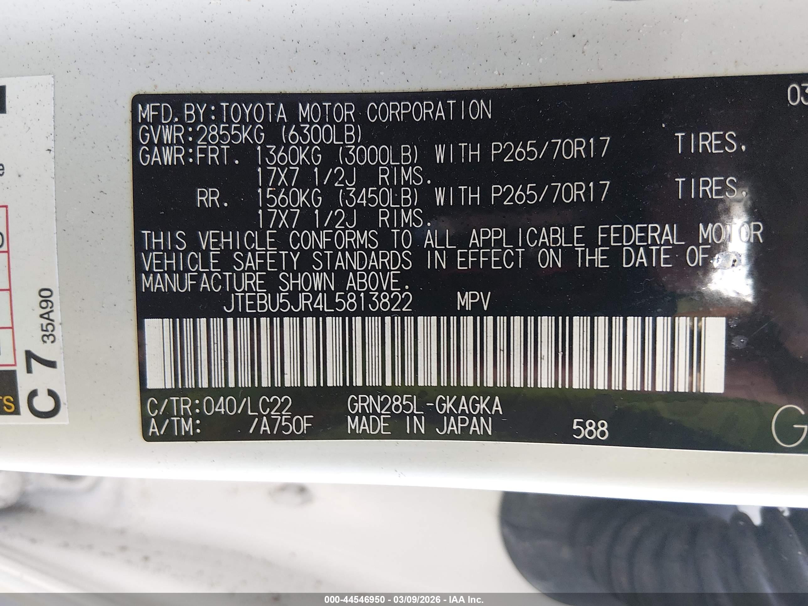 TOYOTA 4RUNNER image 9