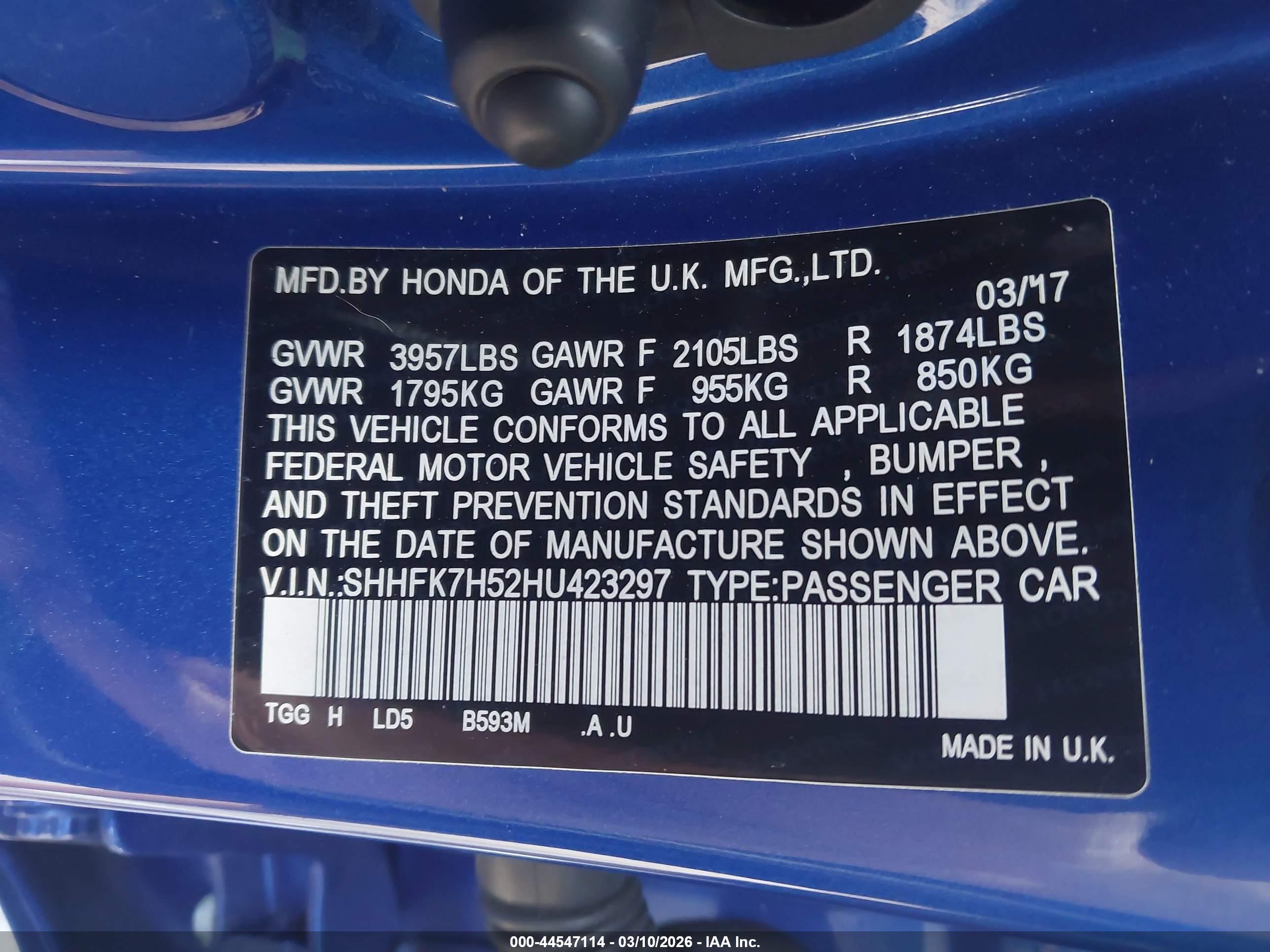 HONDA CIVIC image 9