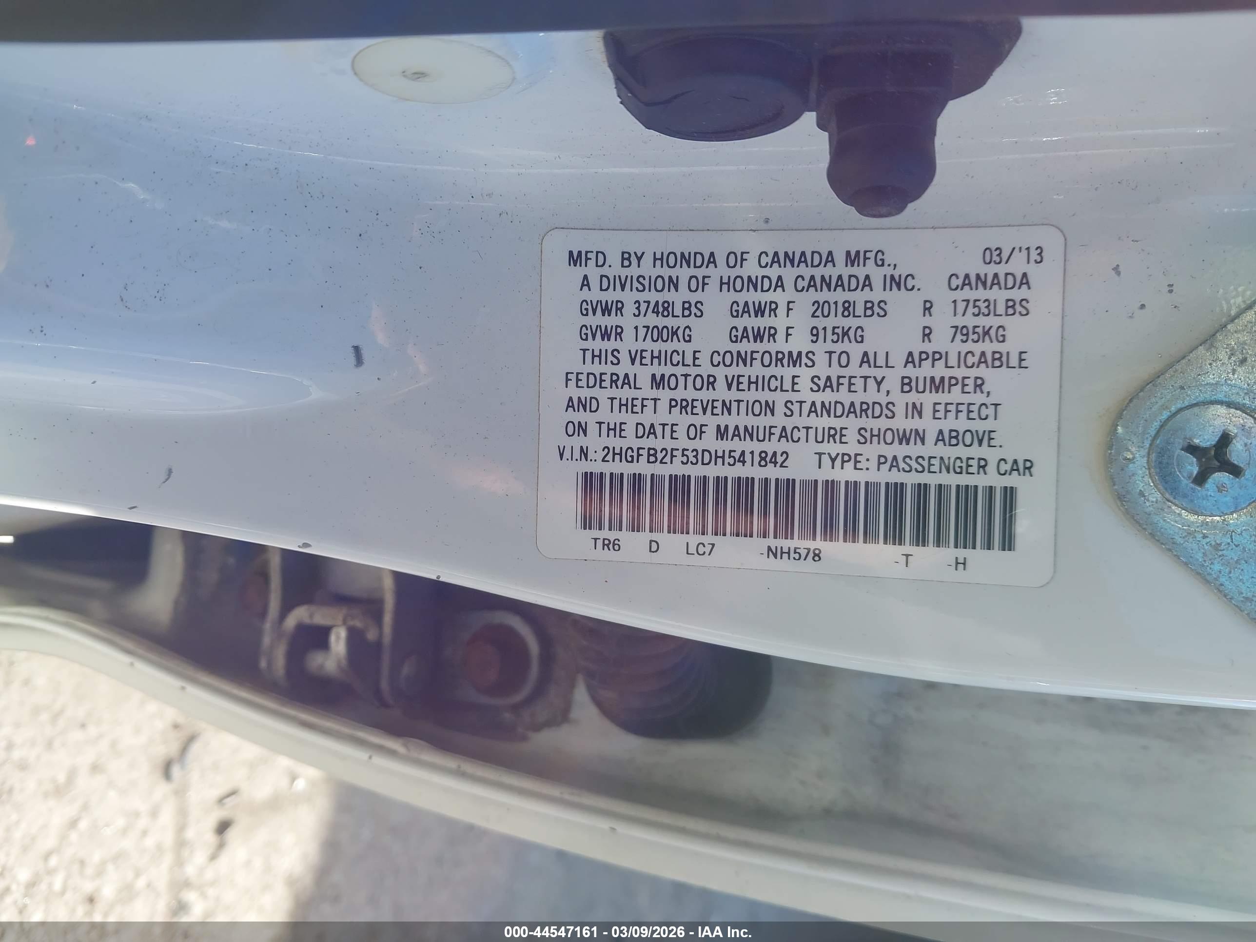 HONDA CIVIC image 9