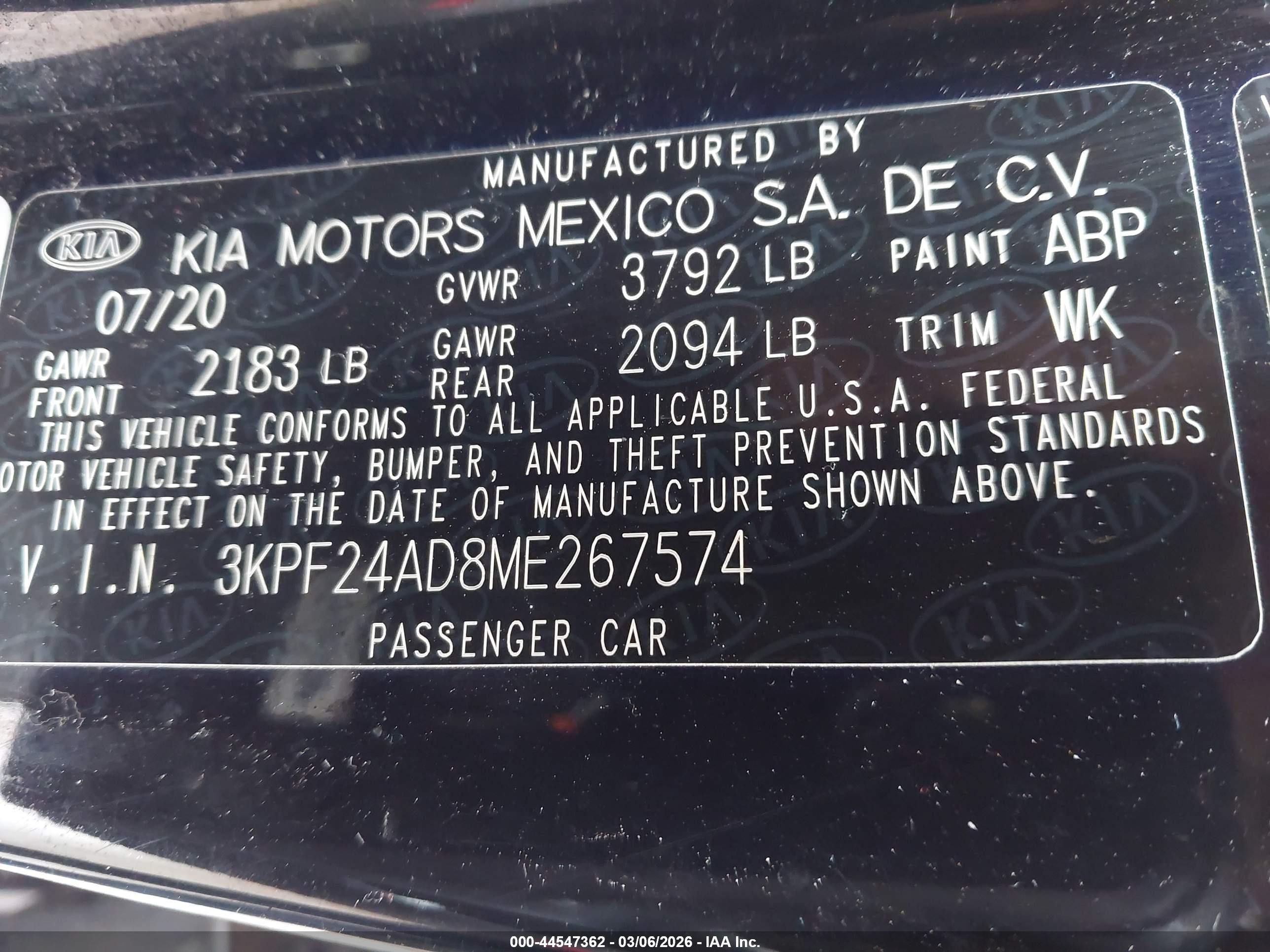 KIA FORTE image 9