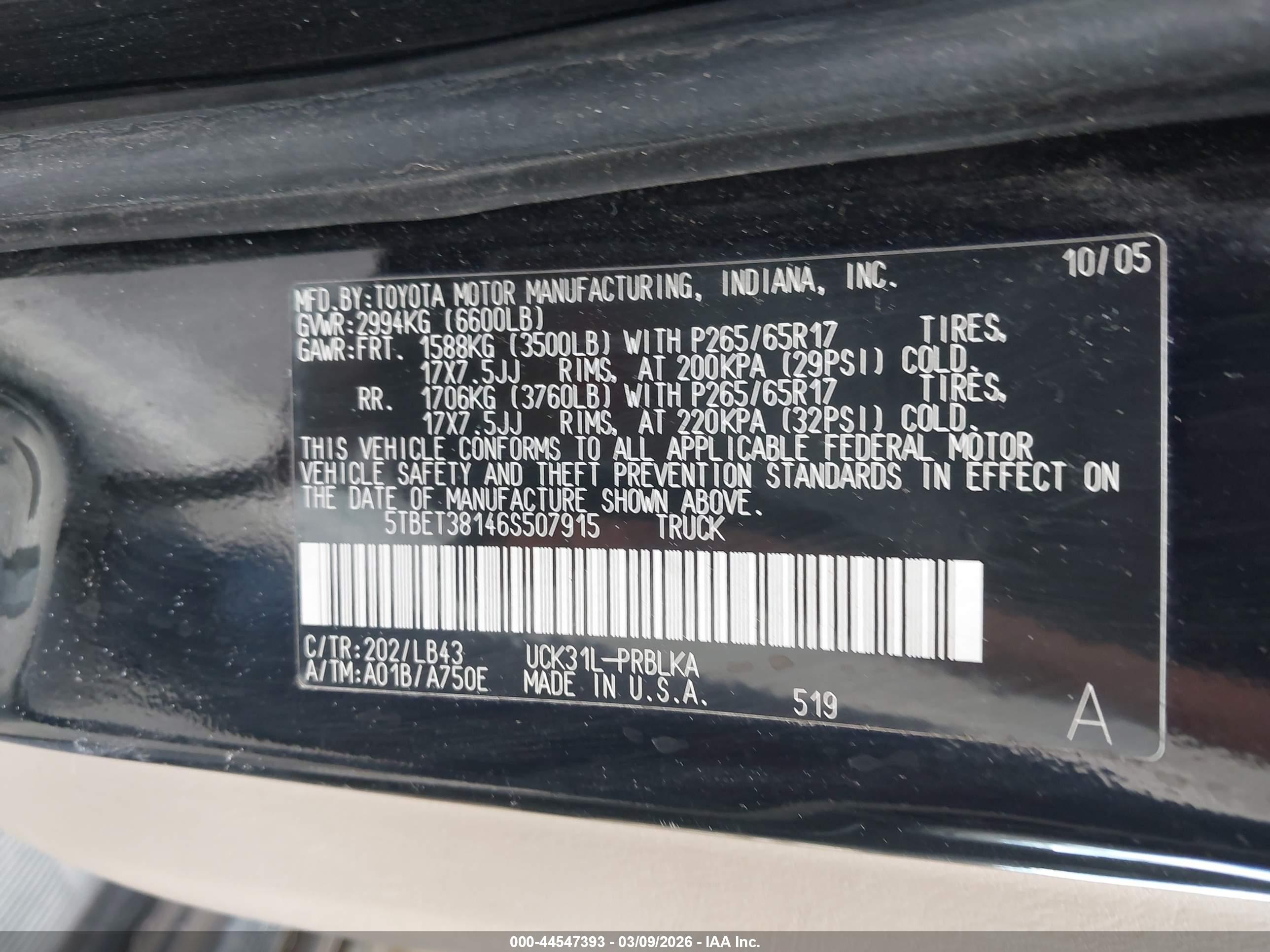 TOYOTA TUNDRA image 9
