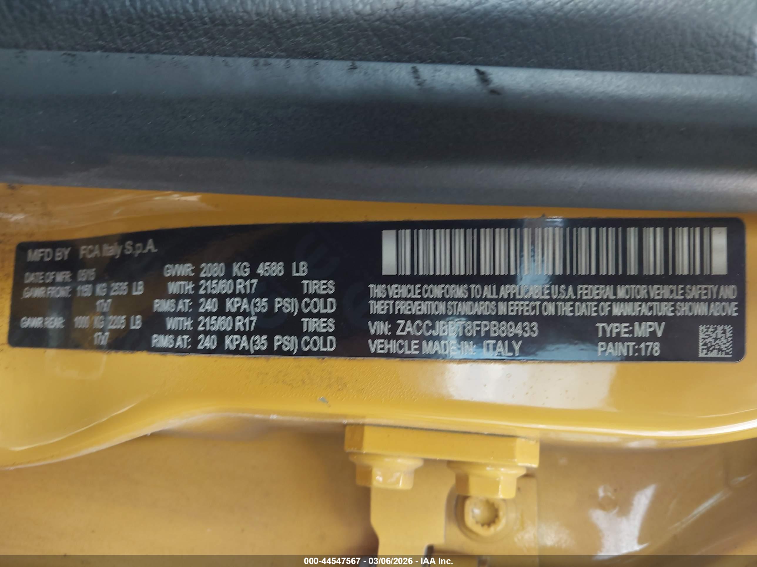 JEEP RENEGADE image 9