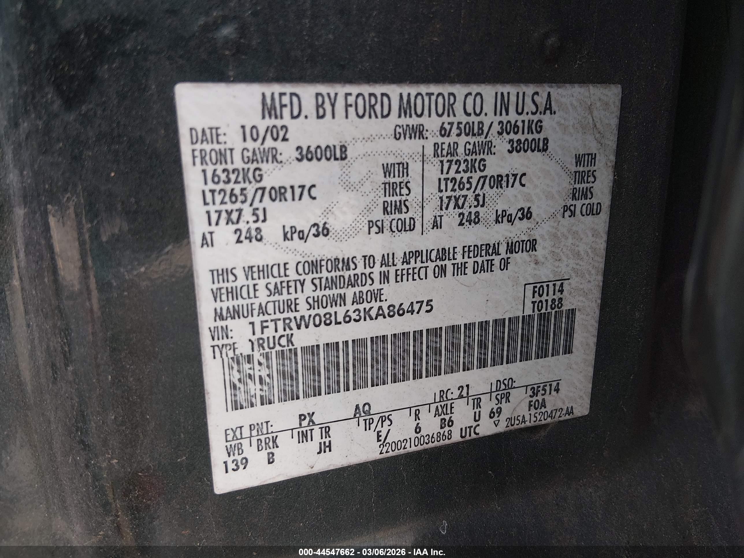 FORD F-150 image 9