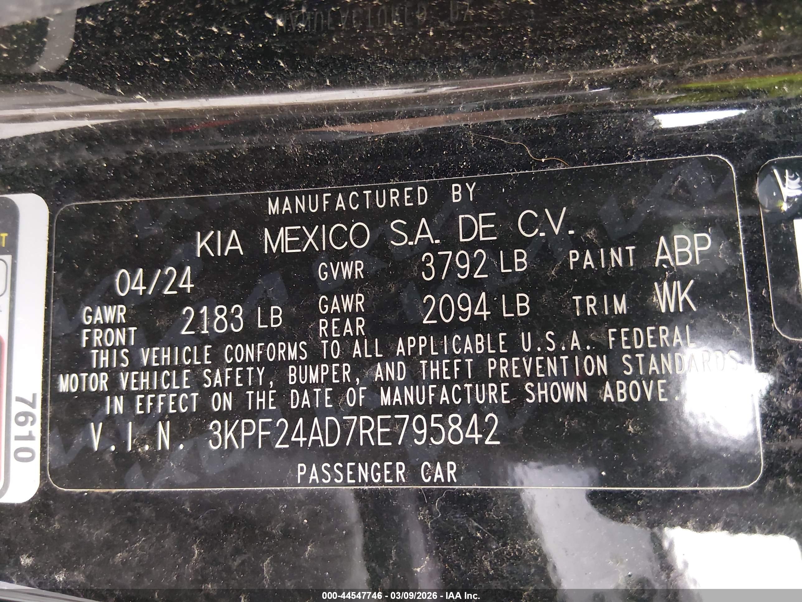 KIA FORTE image 9