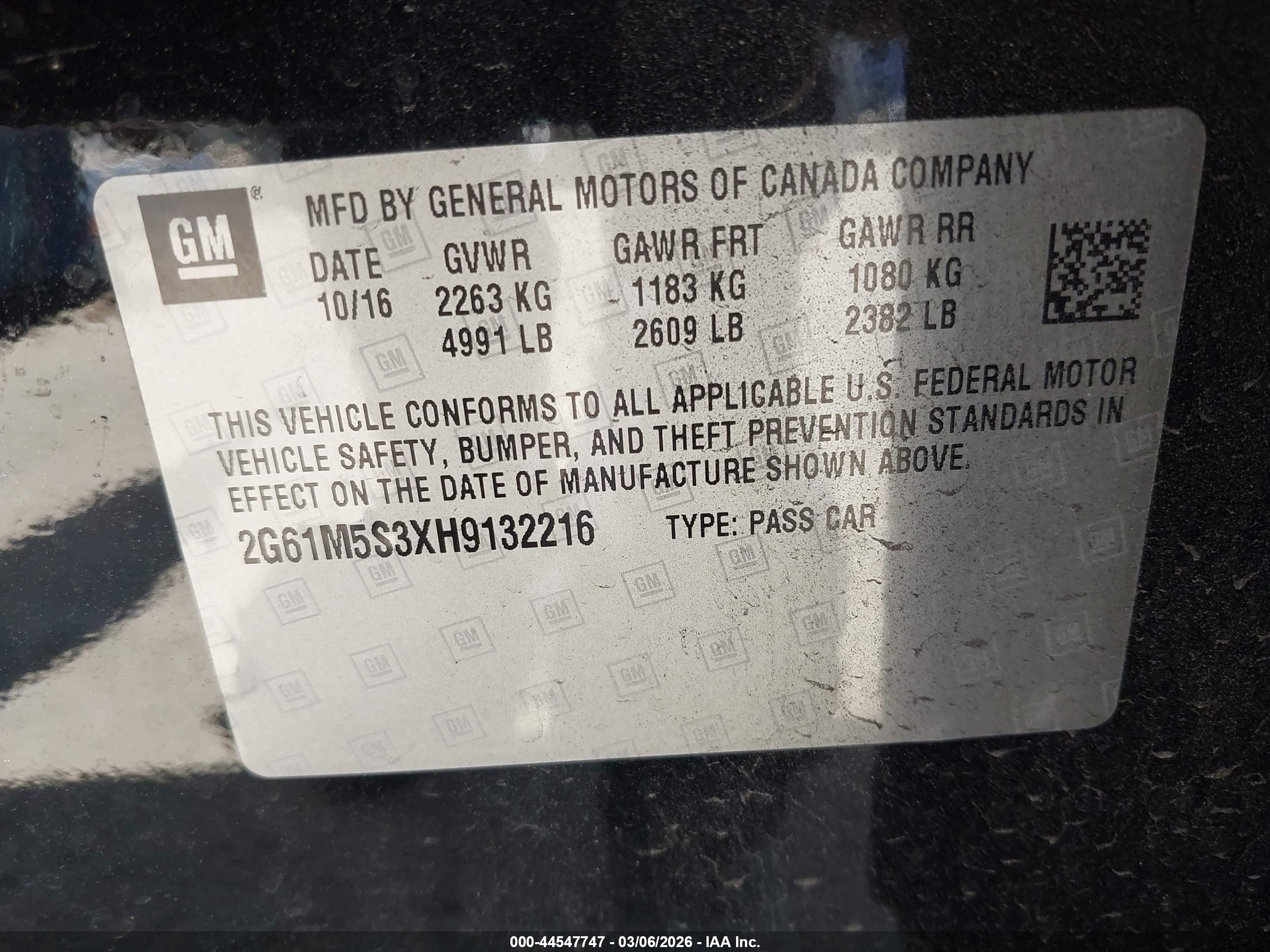 CADILLAC XTS image 9