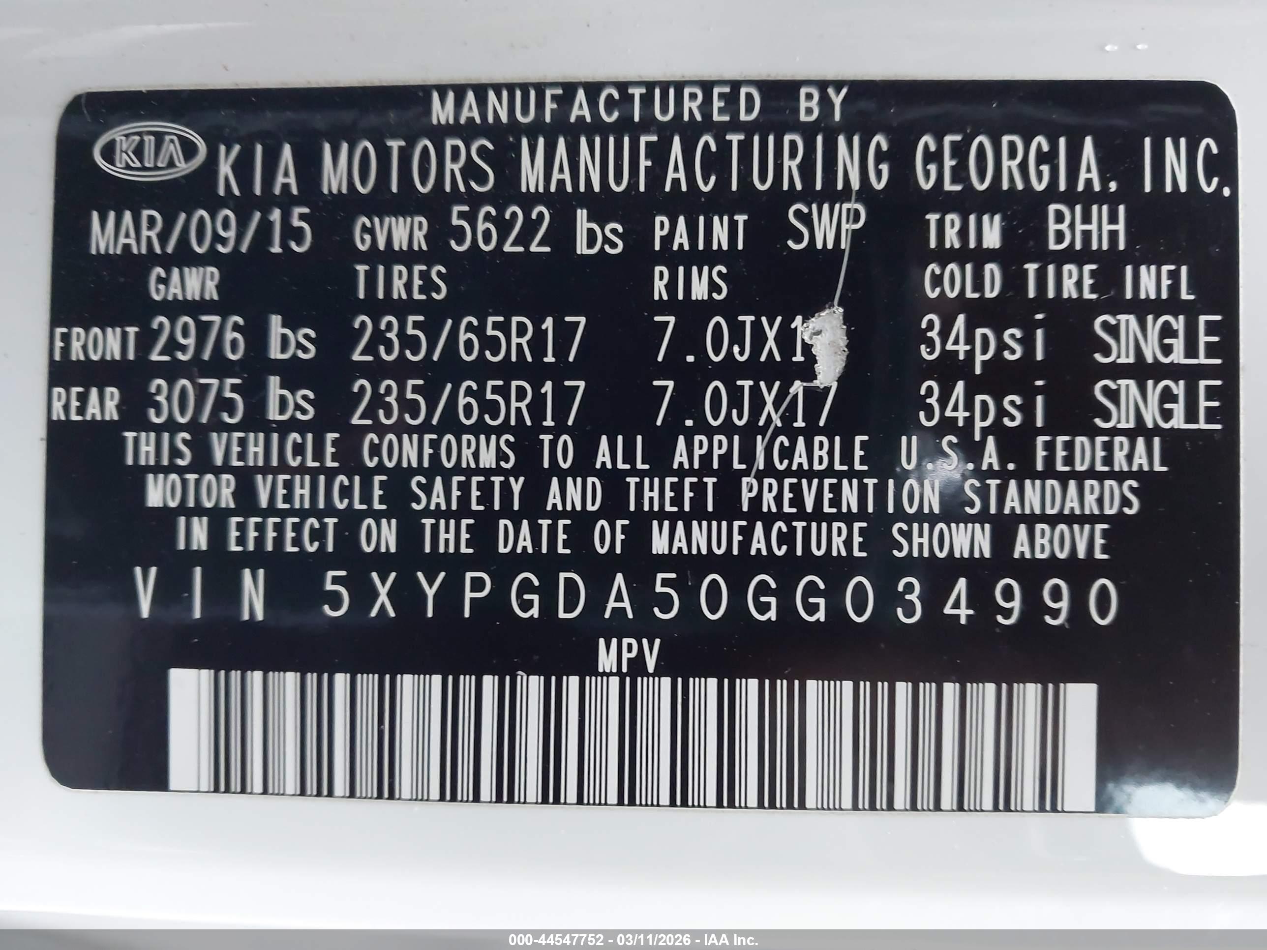 KIA SORENTO image 9