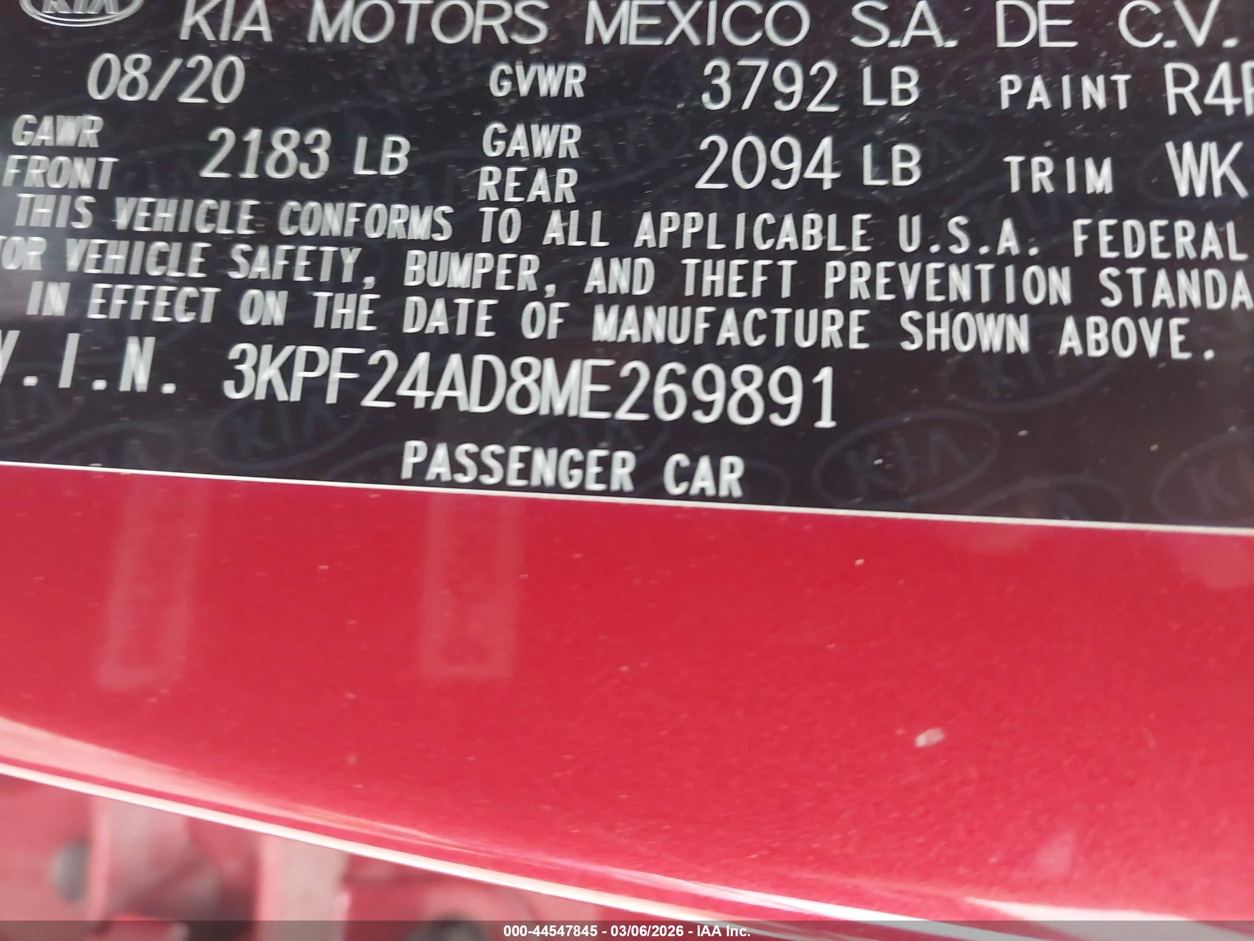 KIA FORTE image 9