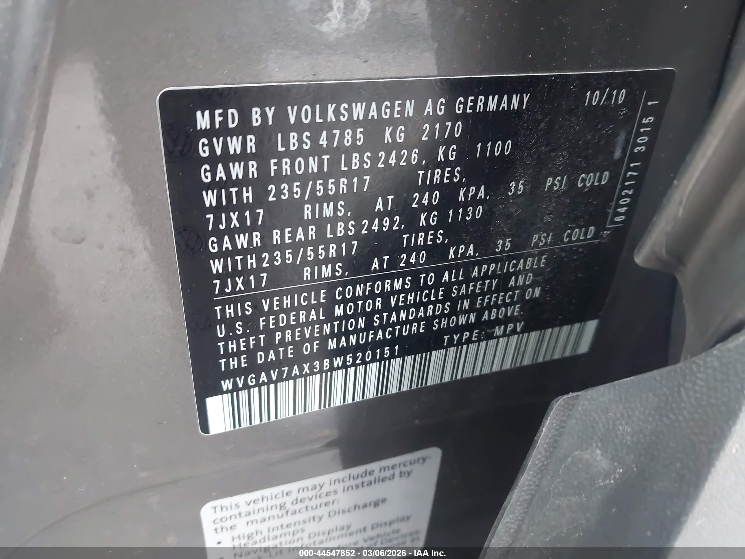 VOLKSWAGEN TIGUAN image 9