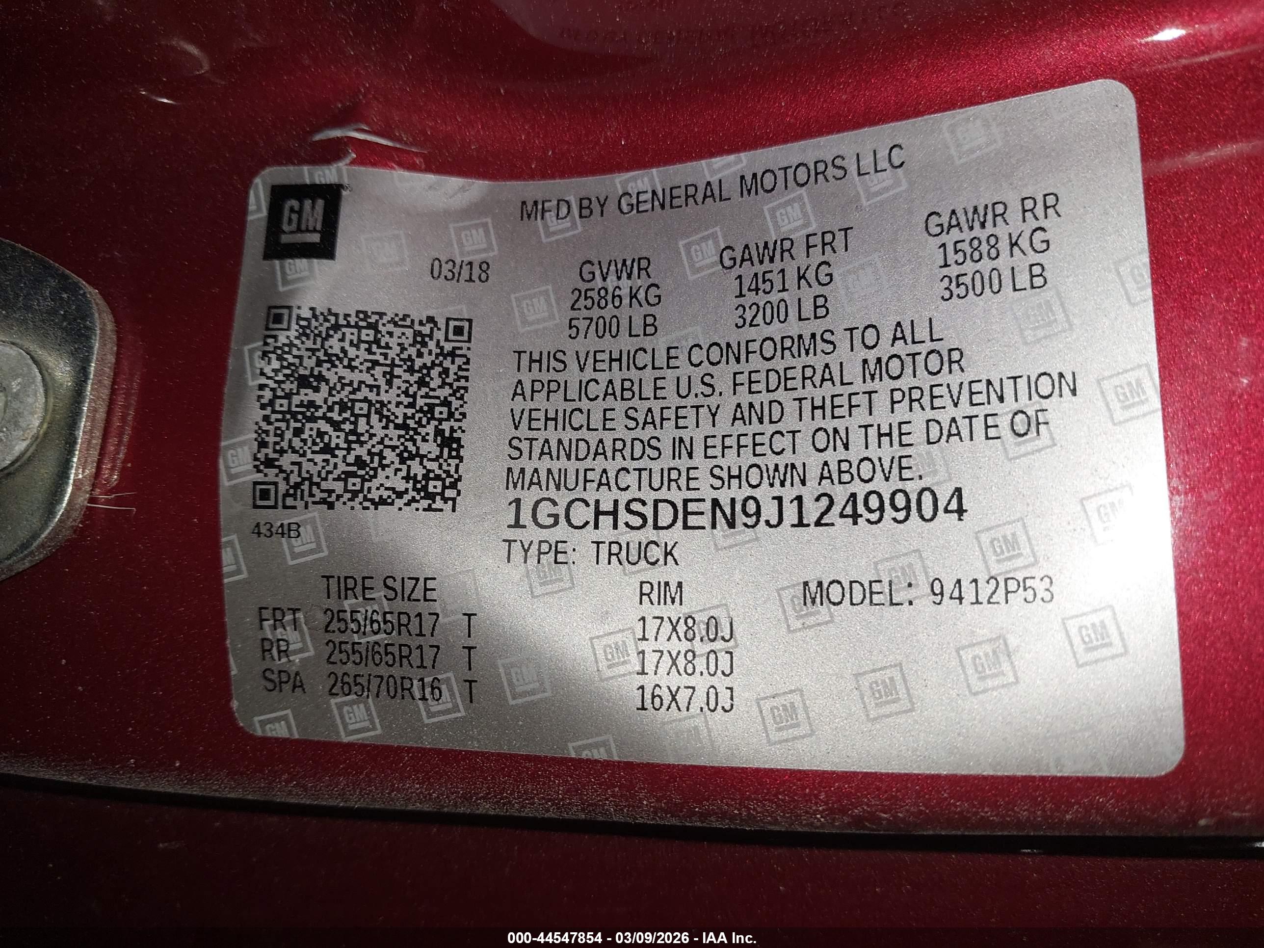 CHEVROLET COLORADO image 9