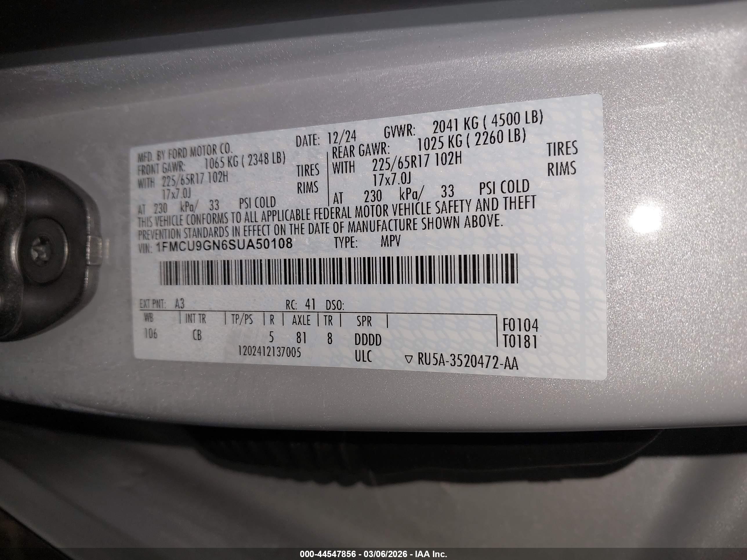 FORD ESCAPE image 9