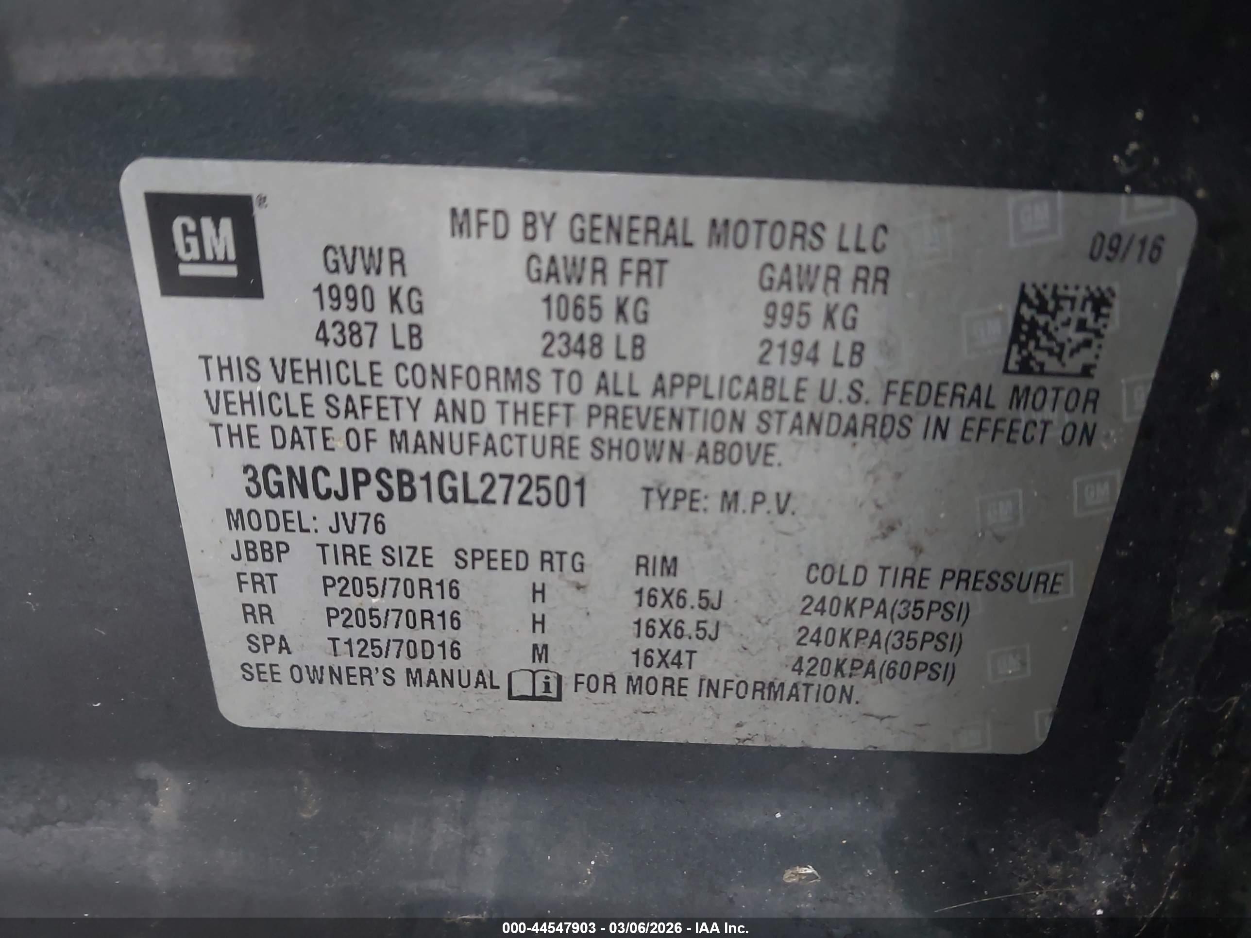 CHEVROLET TRAX image 9