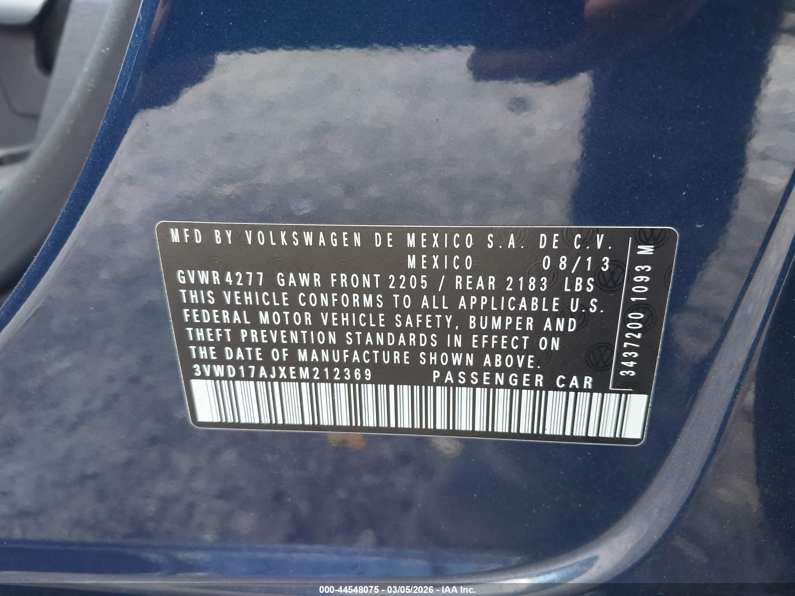 VOLKSWAGEN JETTA image 9