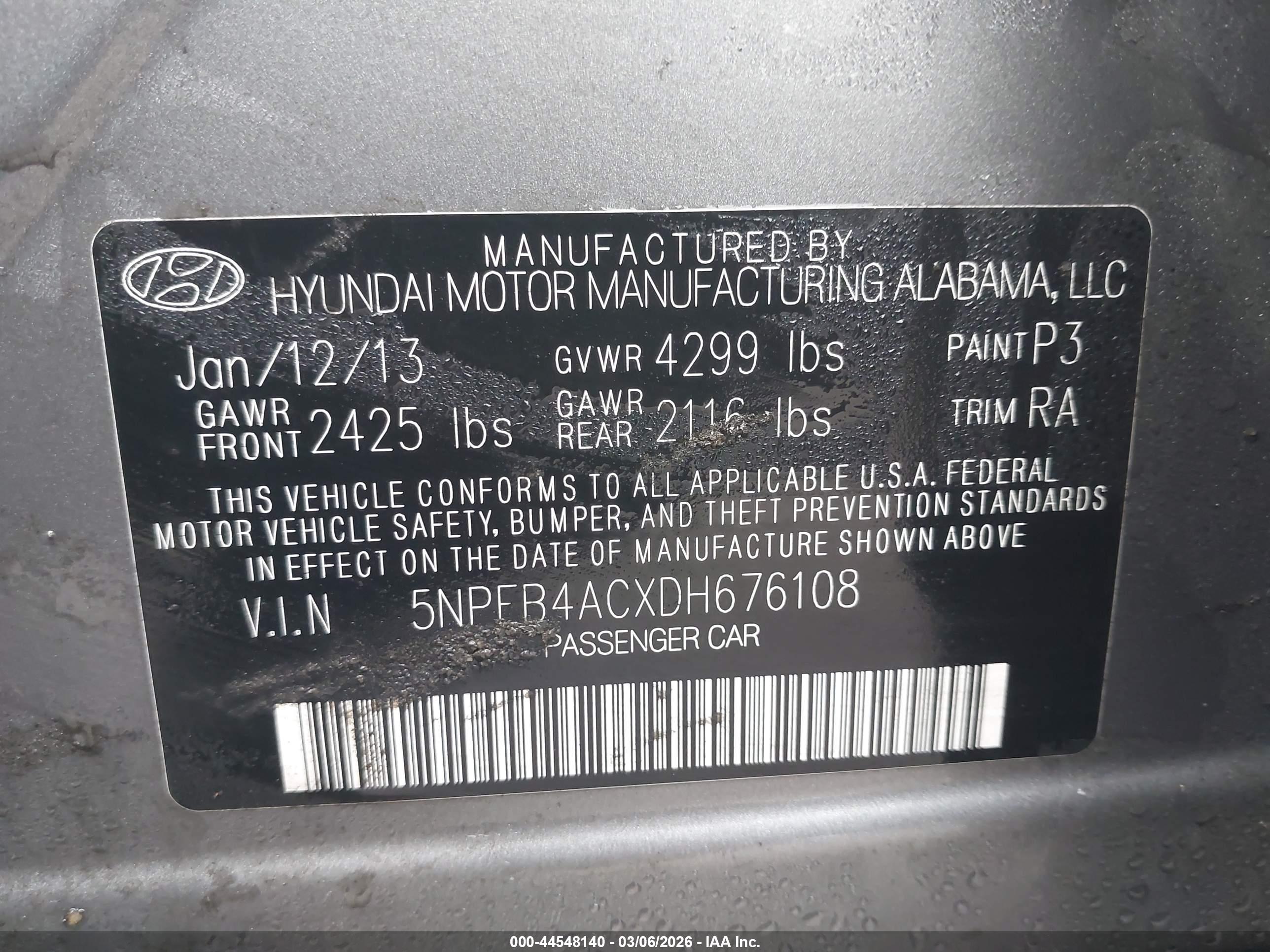 HYUNDAI SONATA image 9