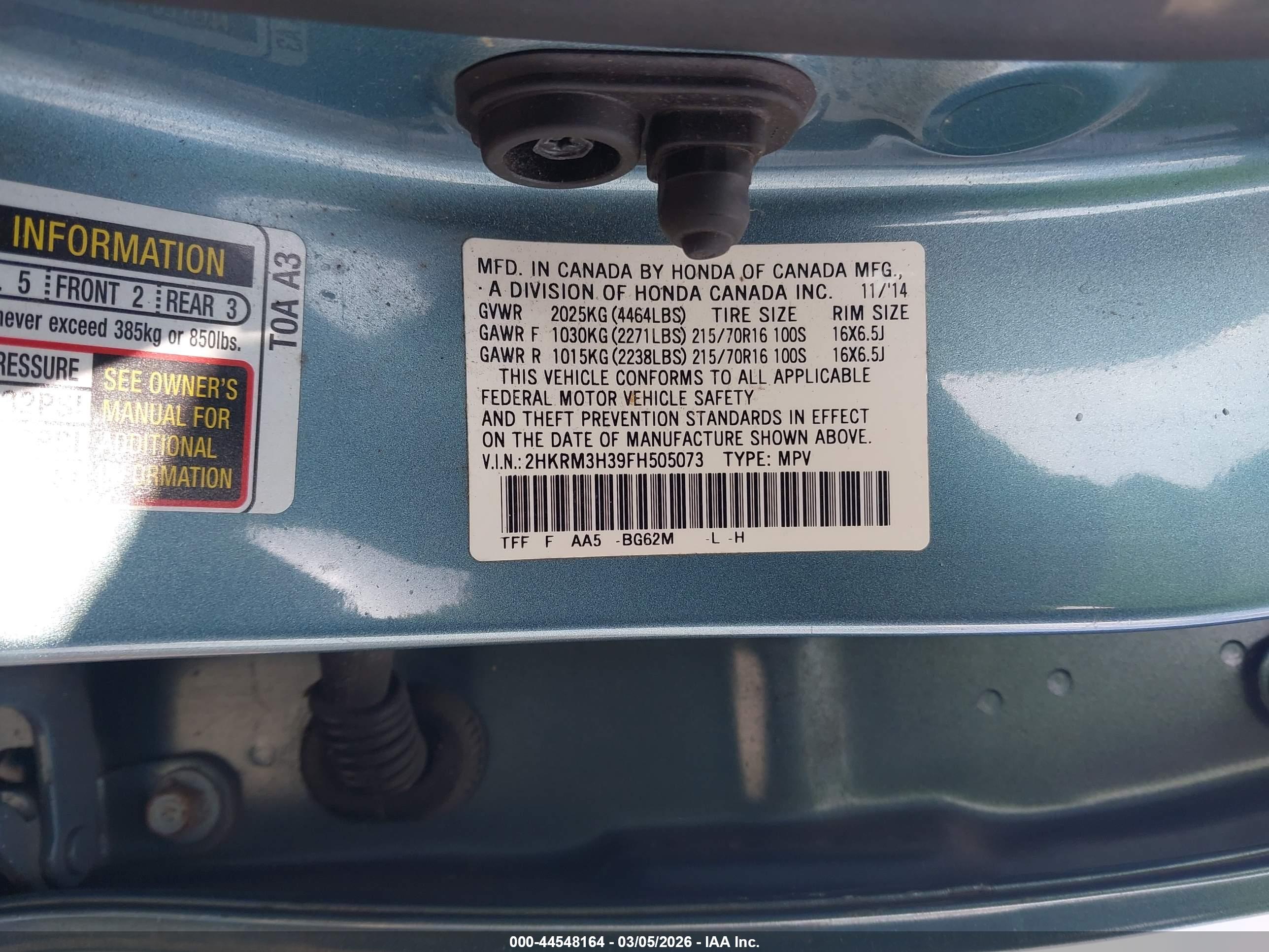 HONDA CR-V image 9