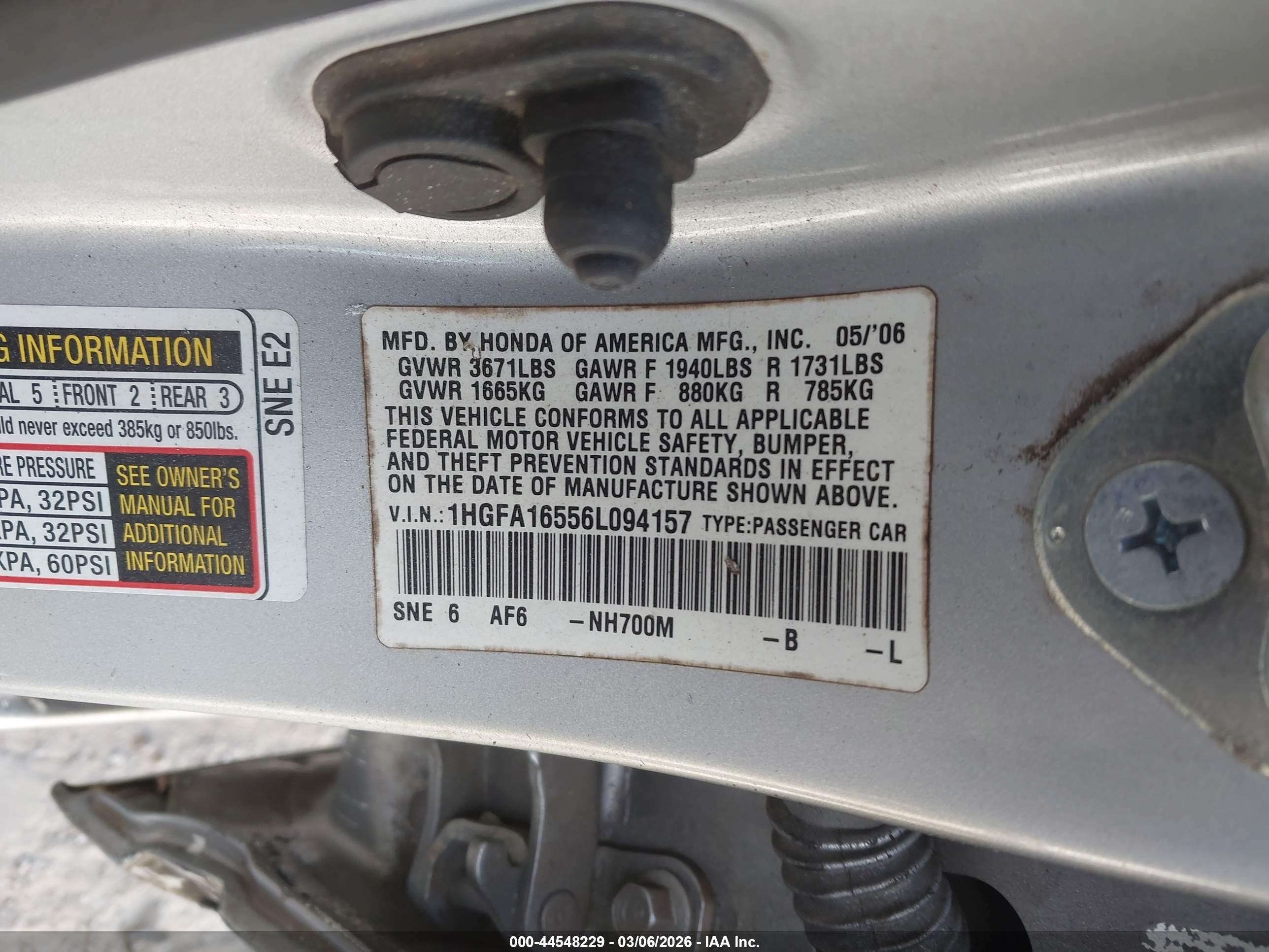 HONDA CIVIC image 9