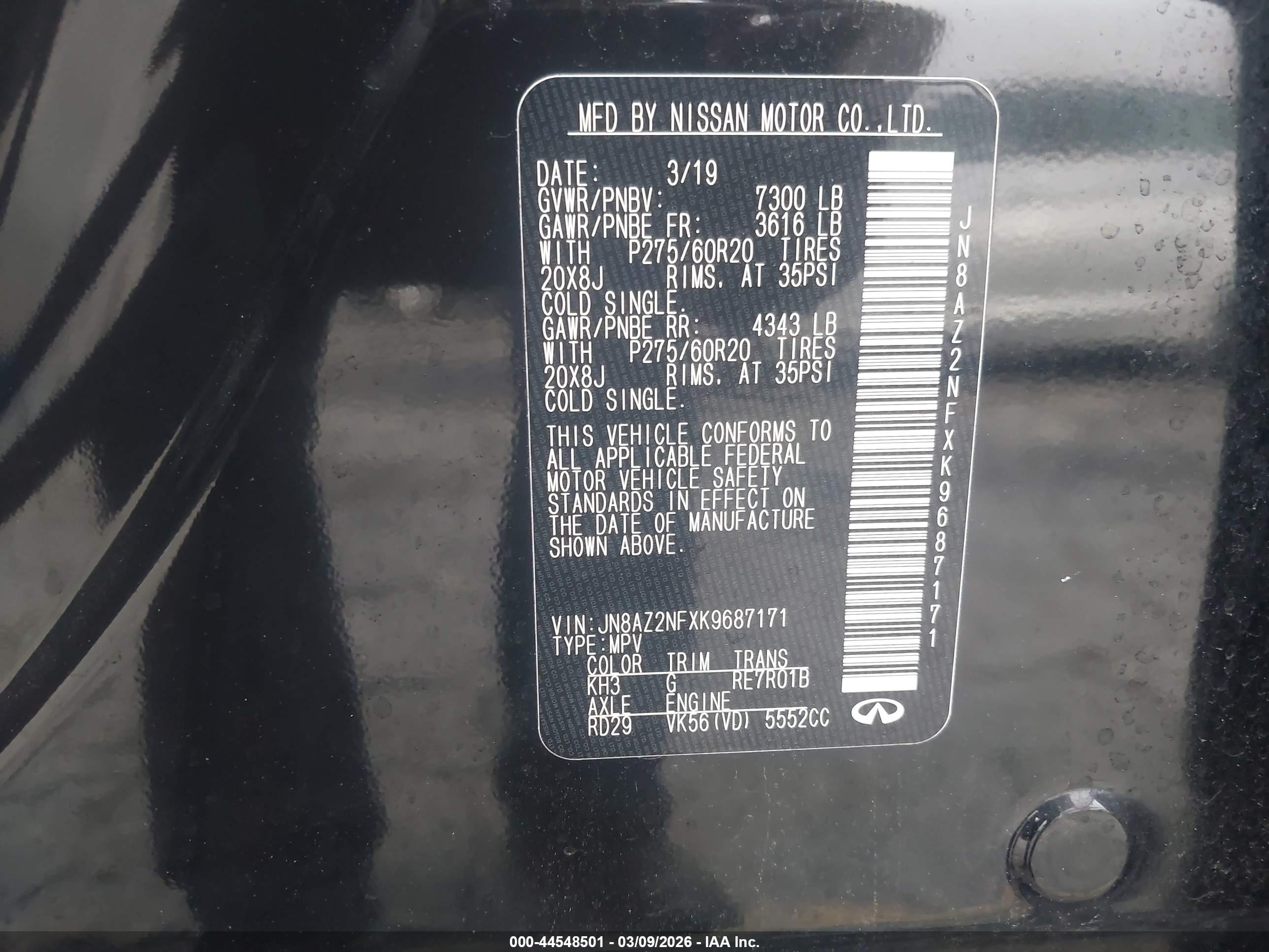 INFINITI QX80 image 9