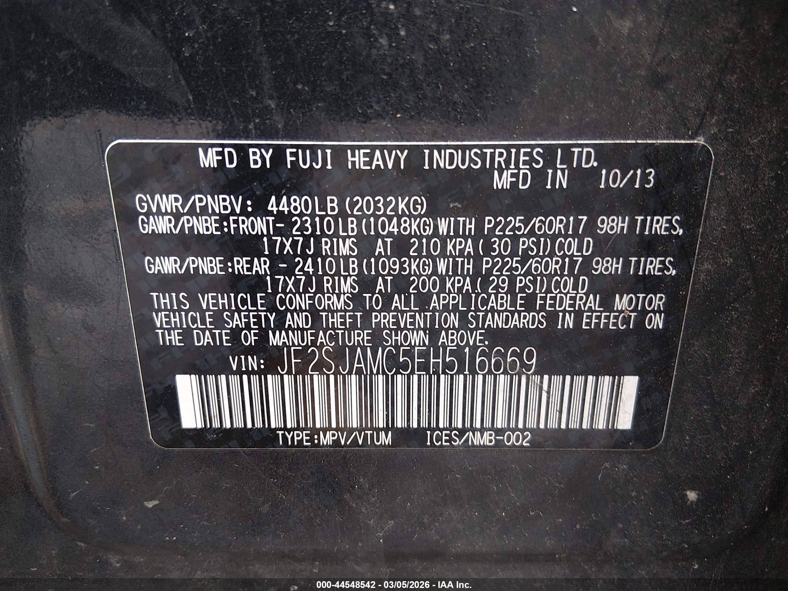 SUBARU FORESTER image 9