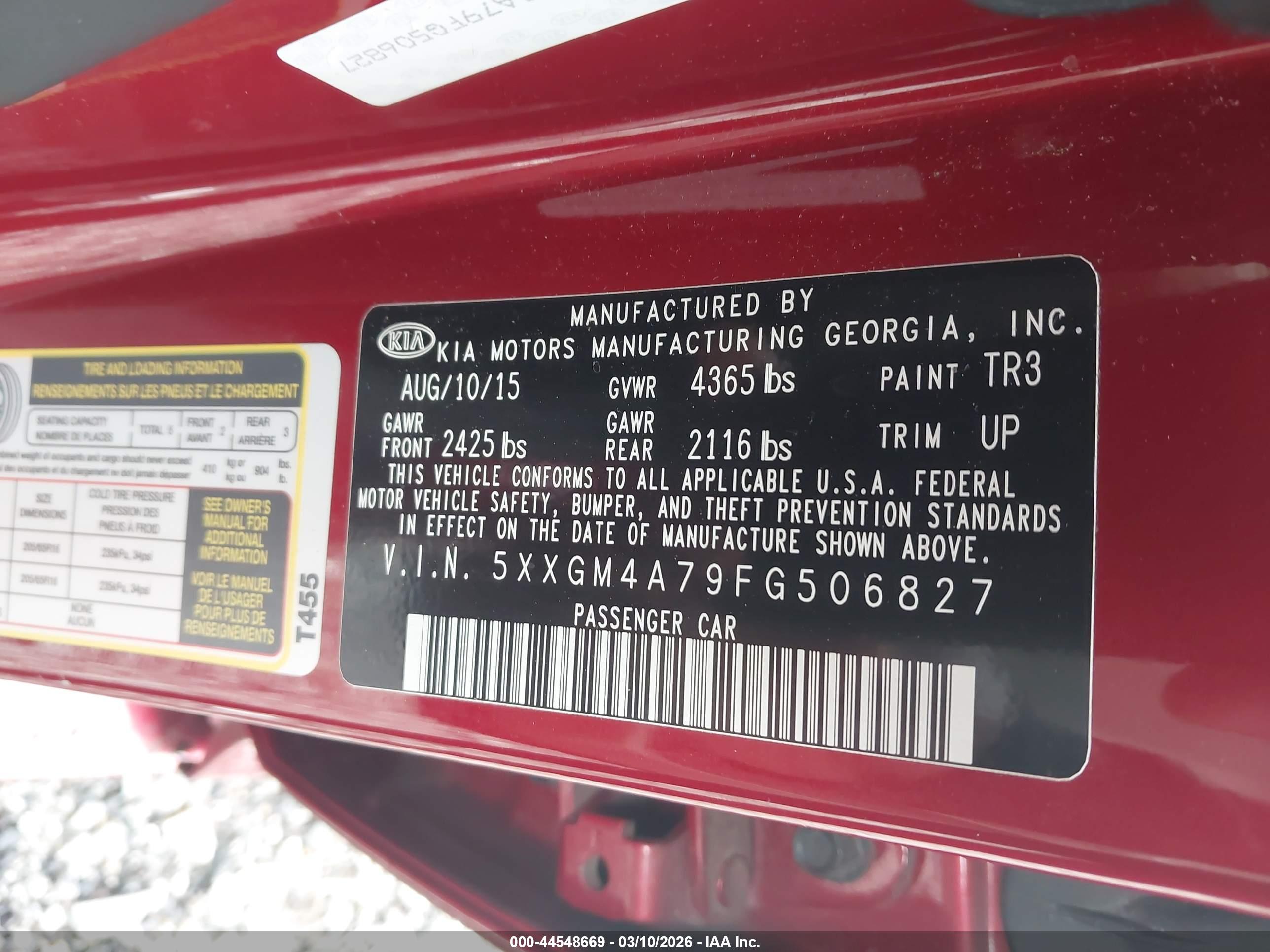 KIA OPTIMA image 9