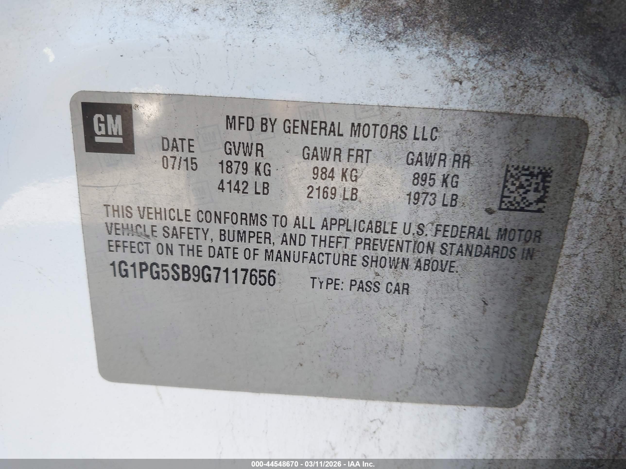 CHEVROLET CRUZE image 9