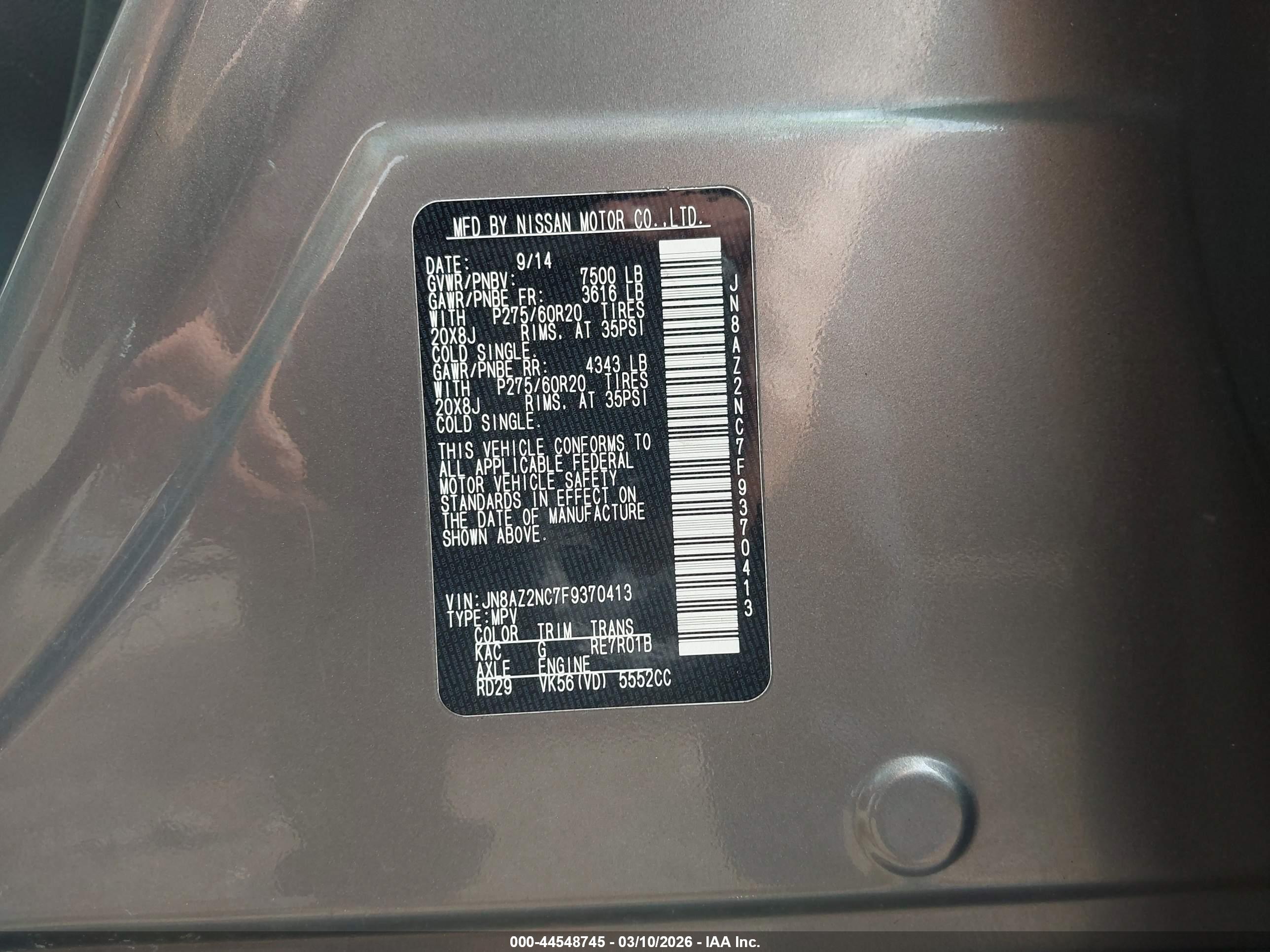 INFINITI QX80 image 9