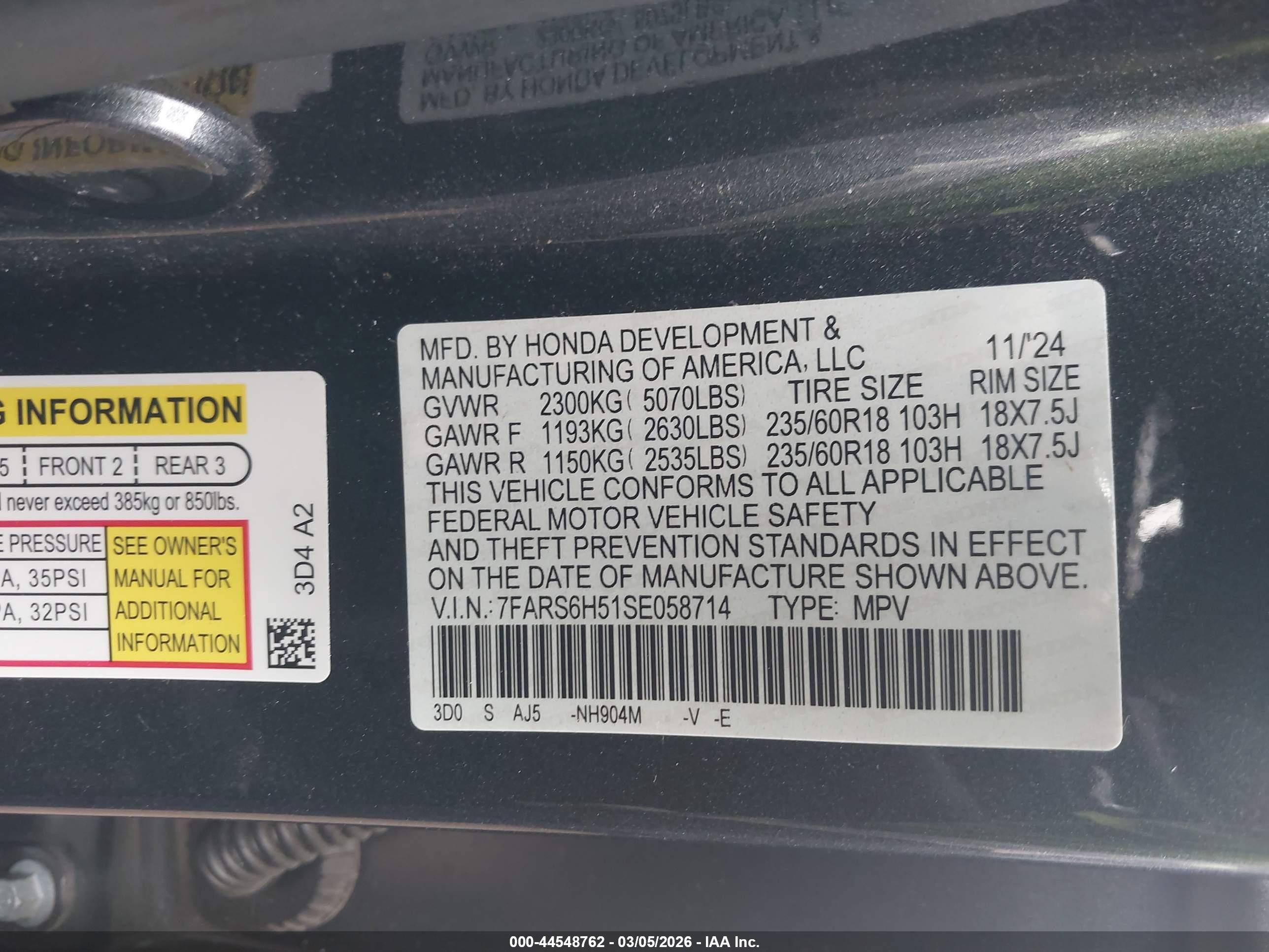 HONDA CR-V image 9