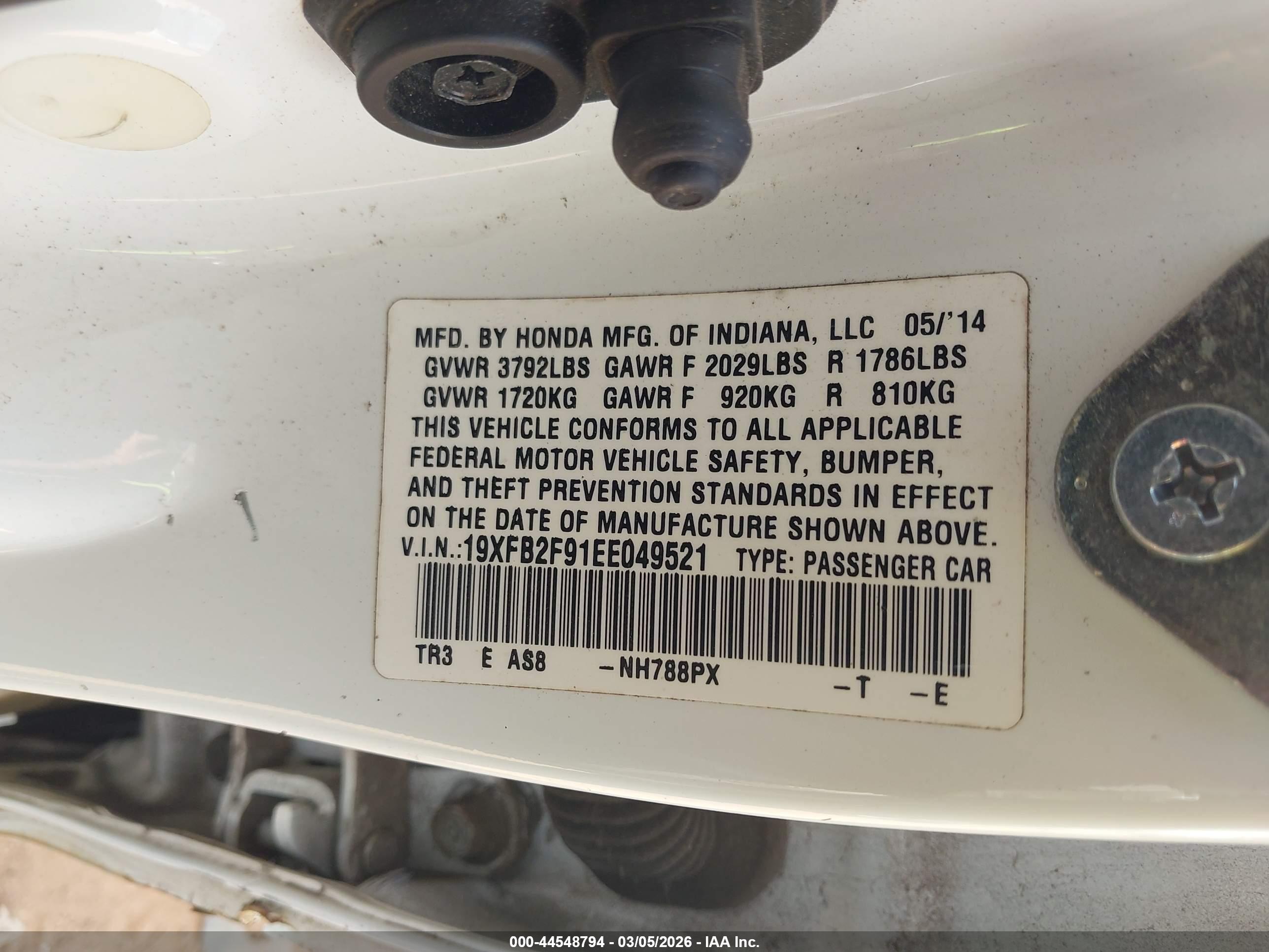 HONDA CIVIC image 9