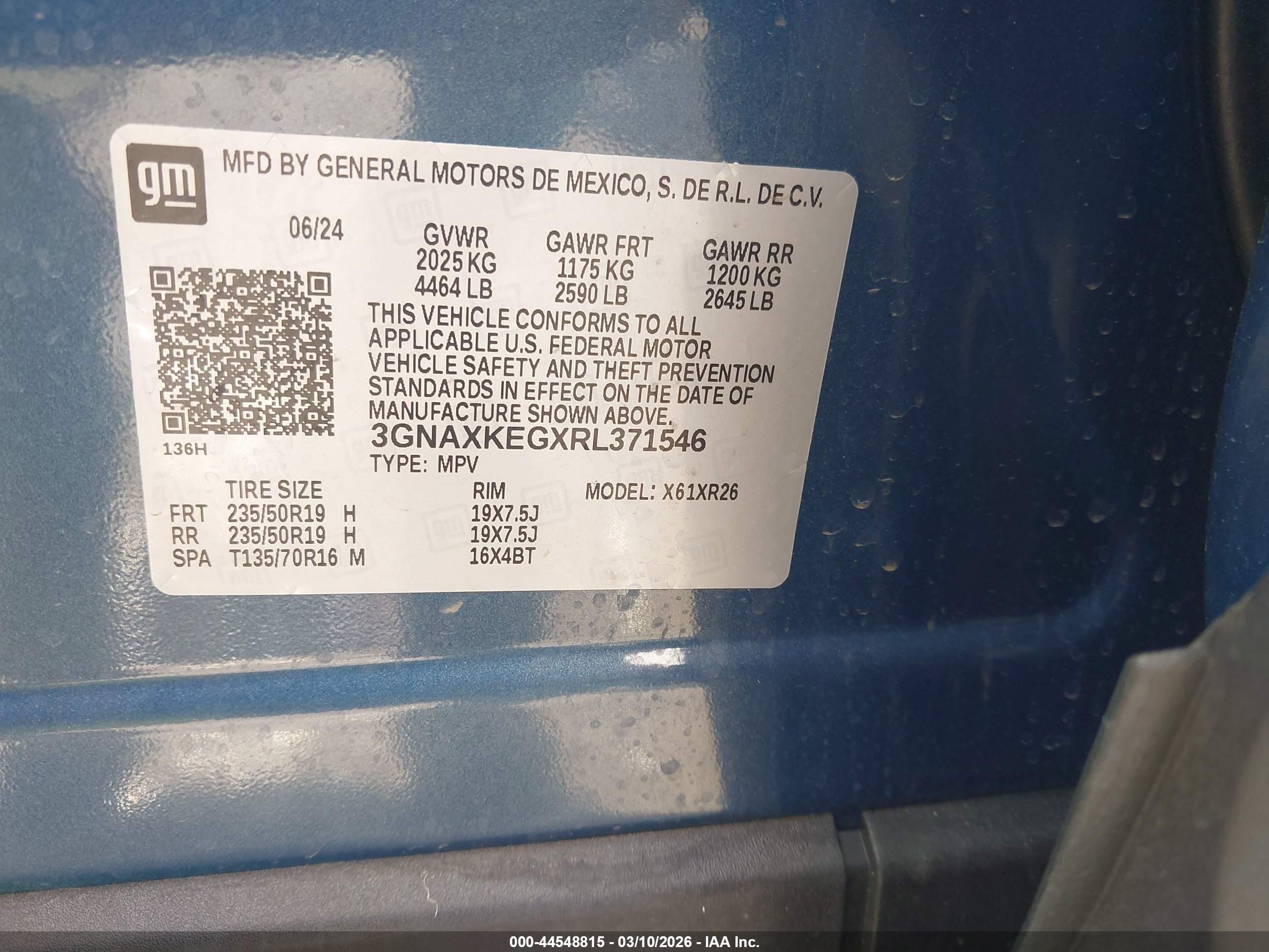CHEVROLET EQUINOX image 9