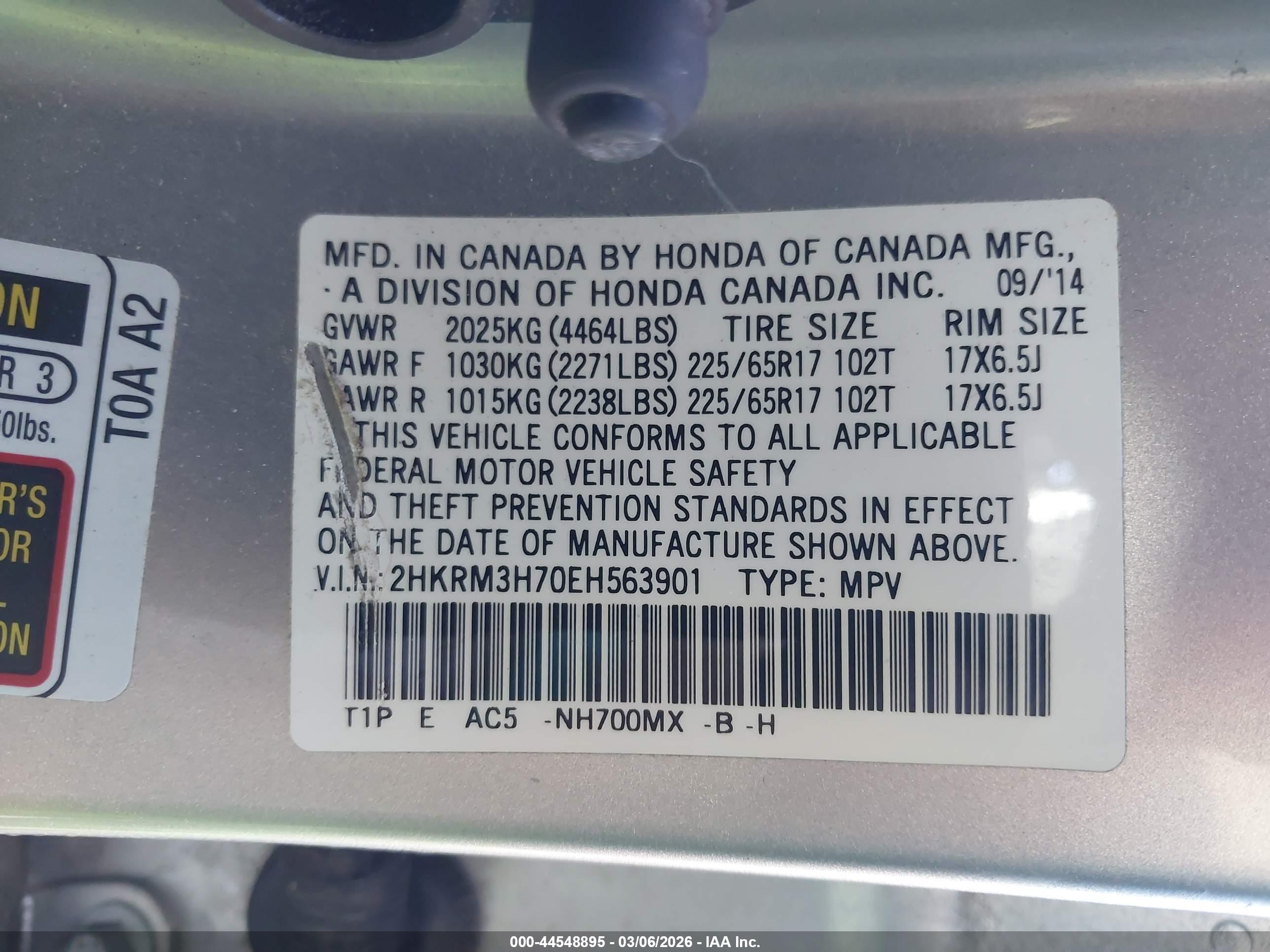 HONDA CR-V image 9