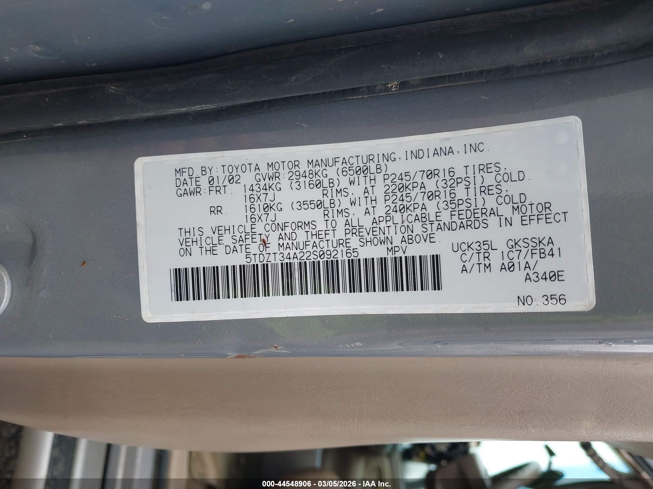 TOYOTA SEQUOIA image 9