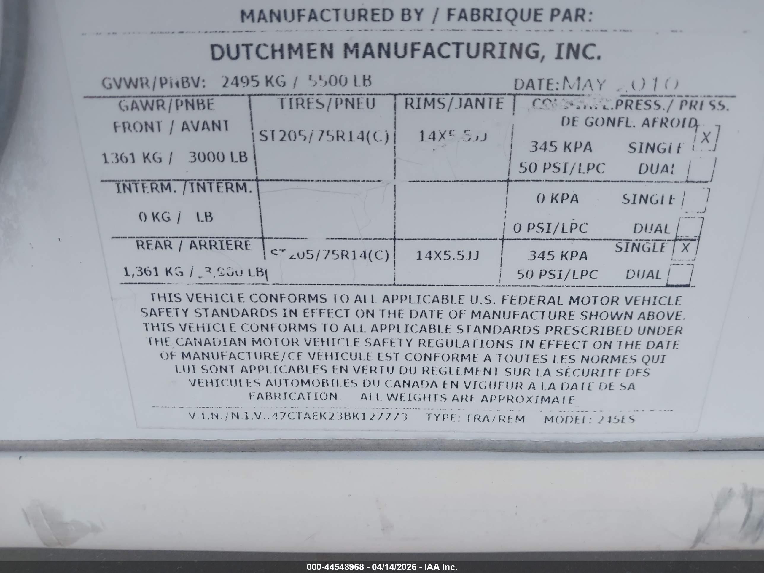 DUTCHMEN AEROLITE image 9
