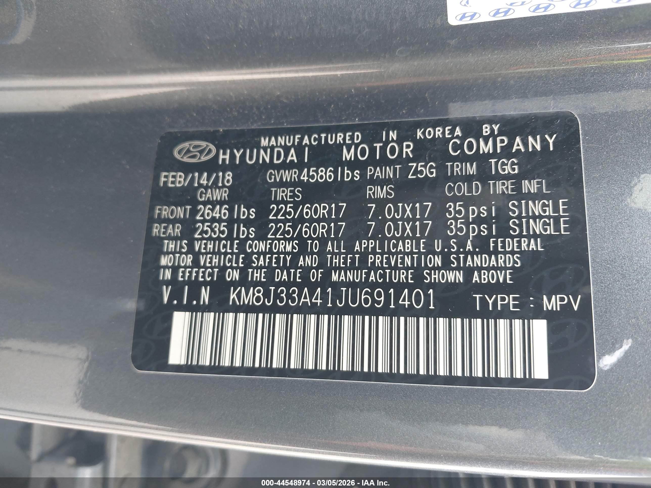 HYUNDAI TUCSON image 9