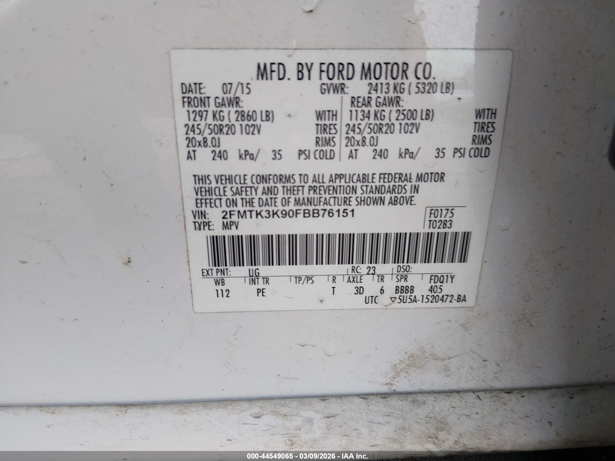 FORD EDGE image 9