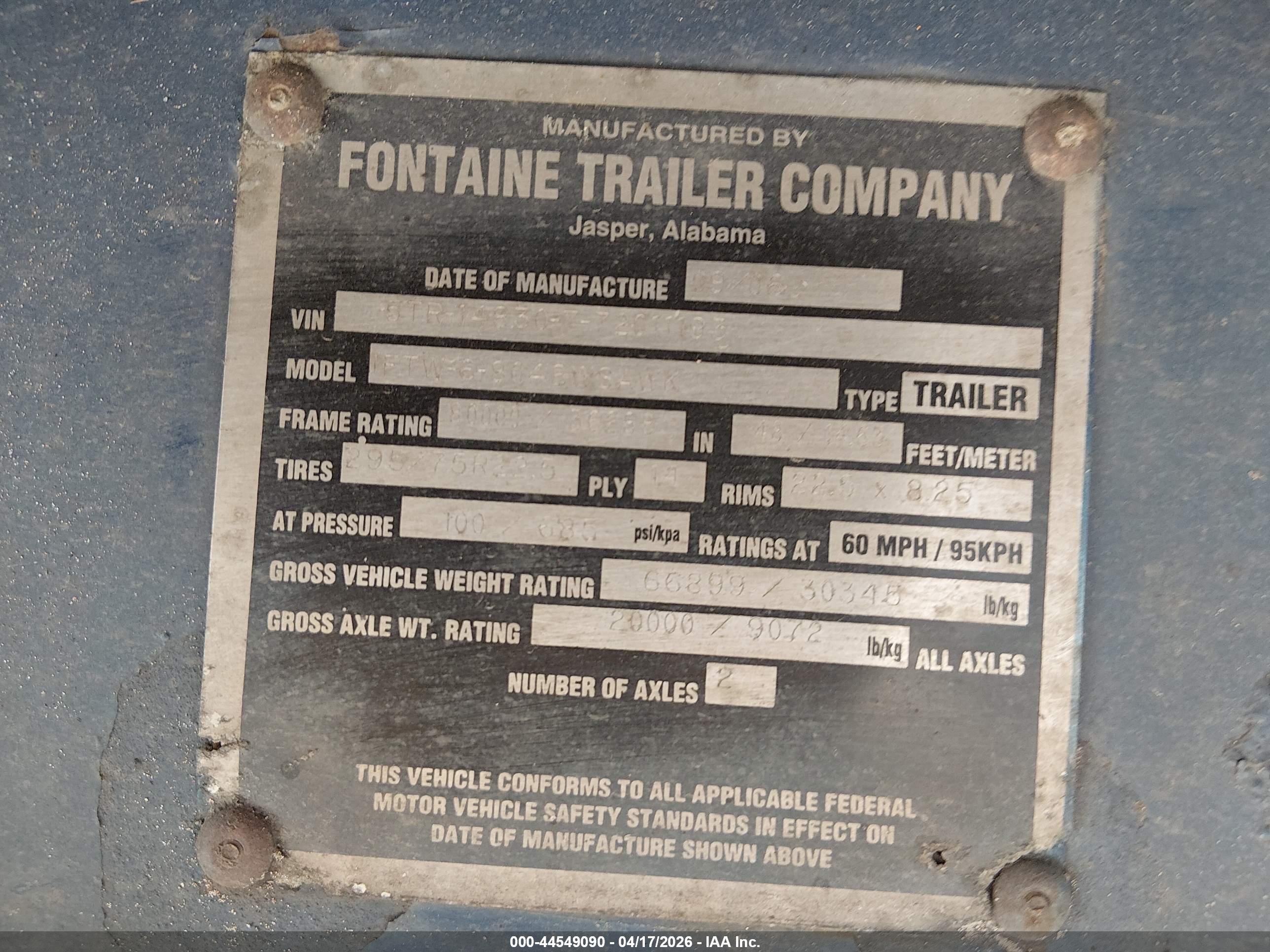 FONTAINE TRAILER image 9