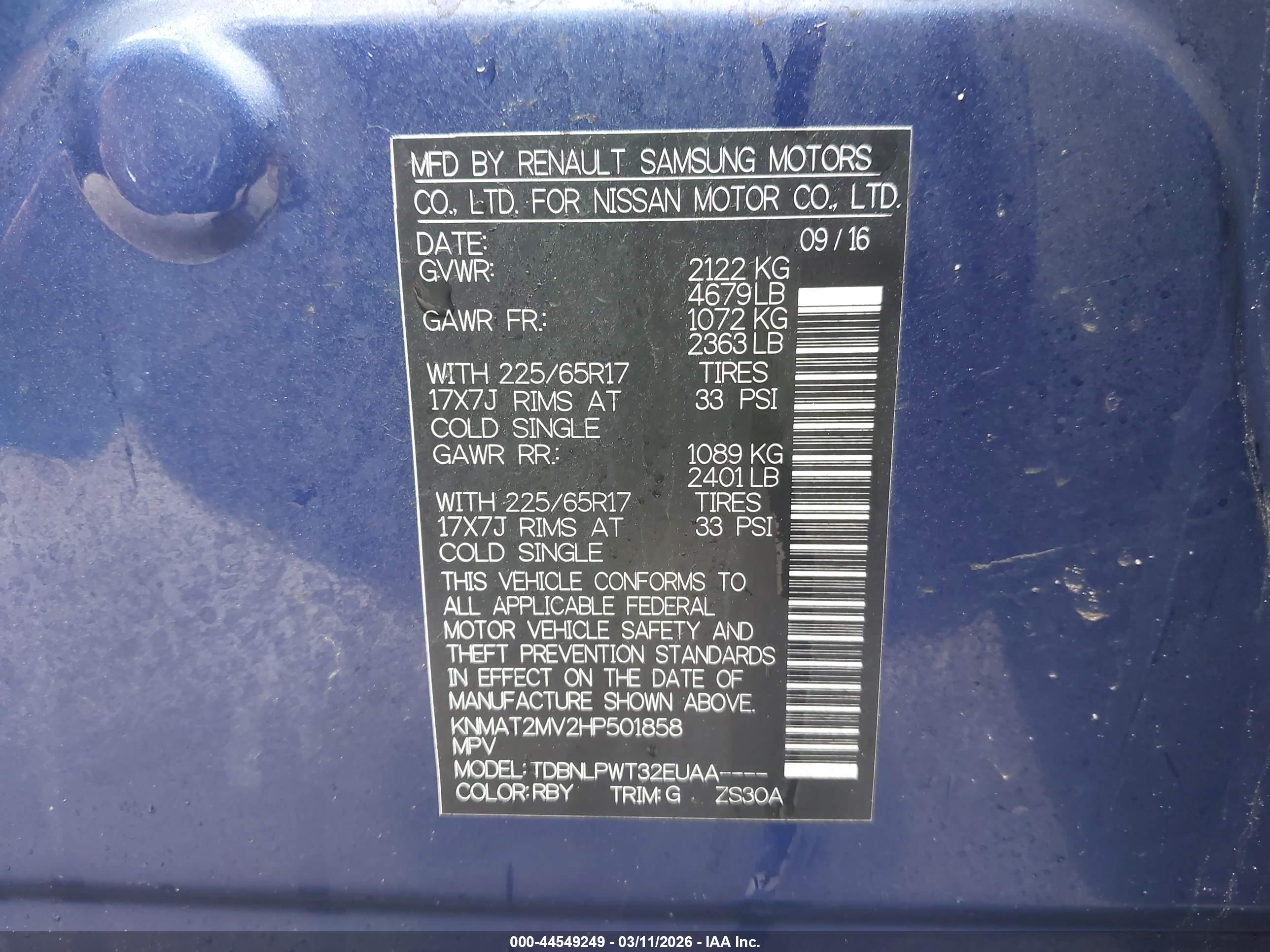 NISSAN ROGUE image 9