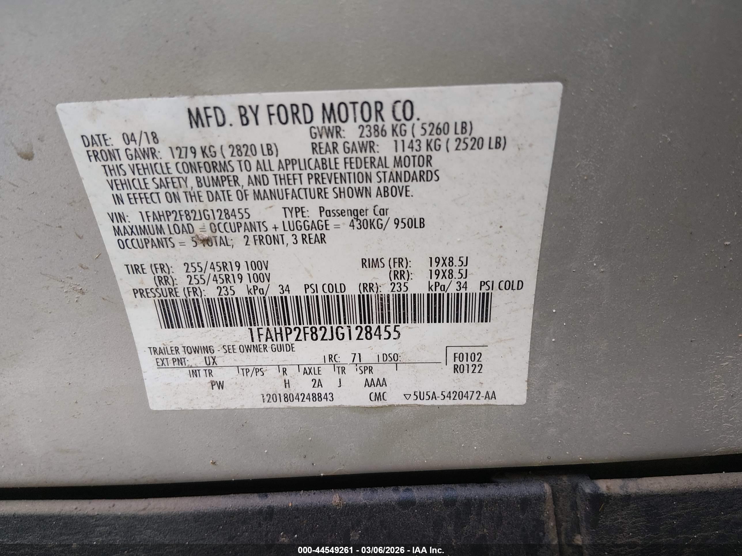 FORD TAURUS image 9