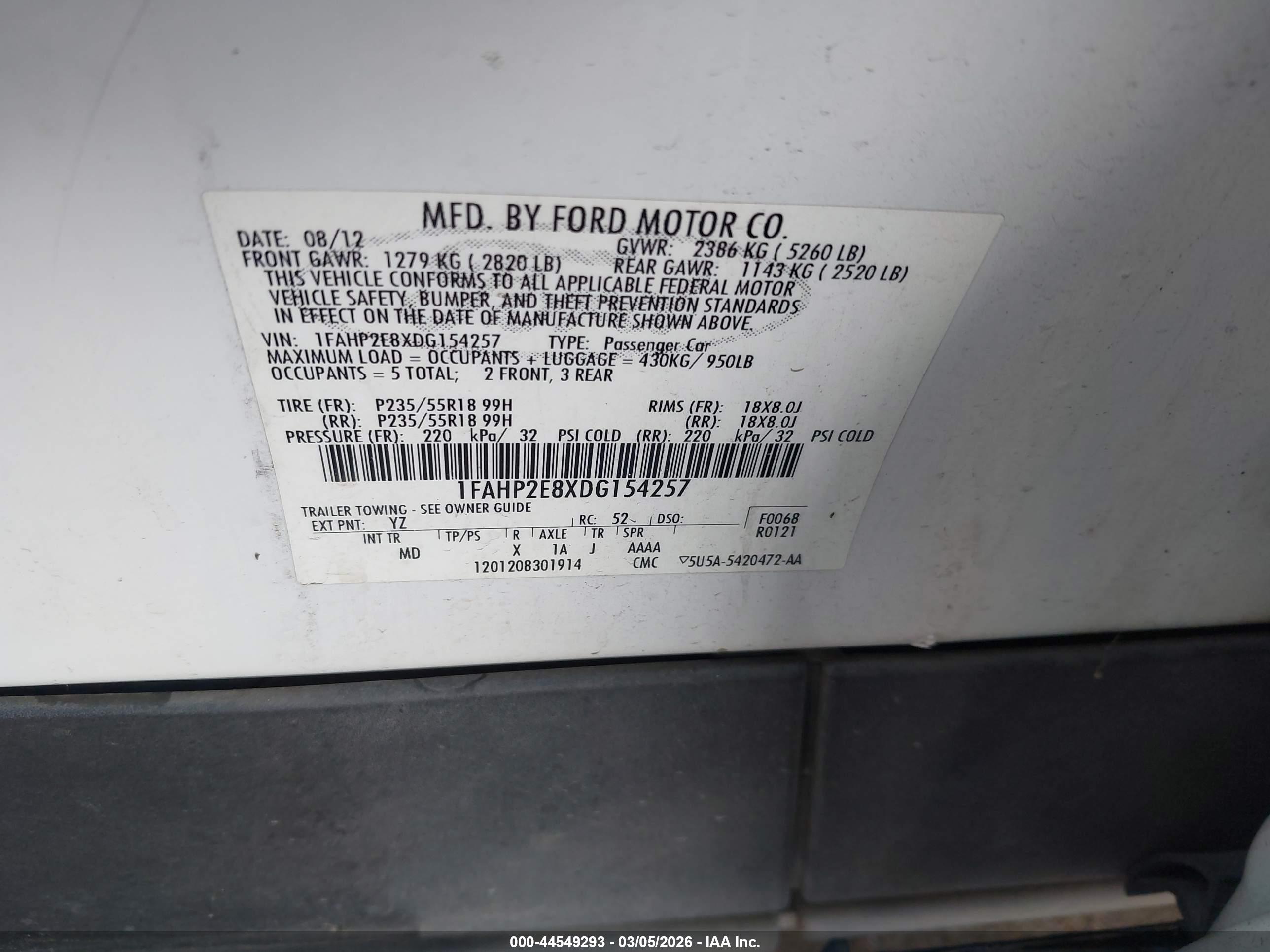 FORD TAURUS image 9