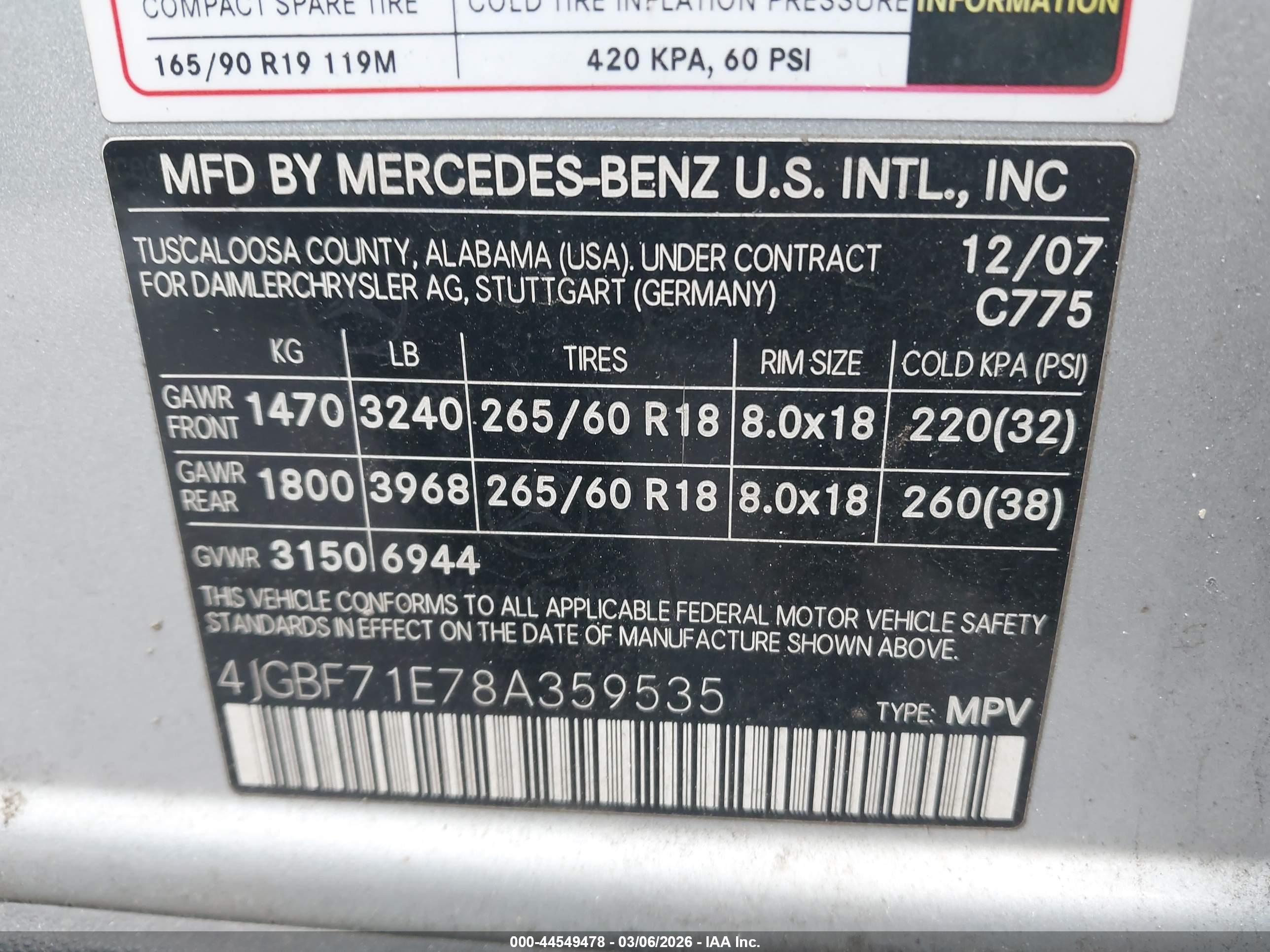 MERCEDES-BENZ GL image 9