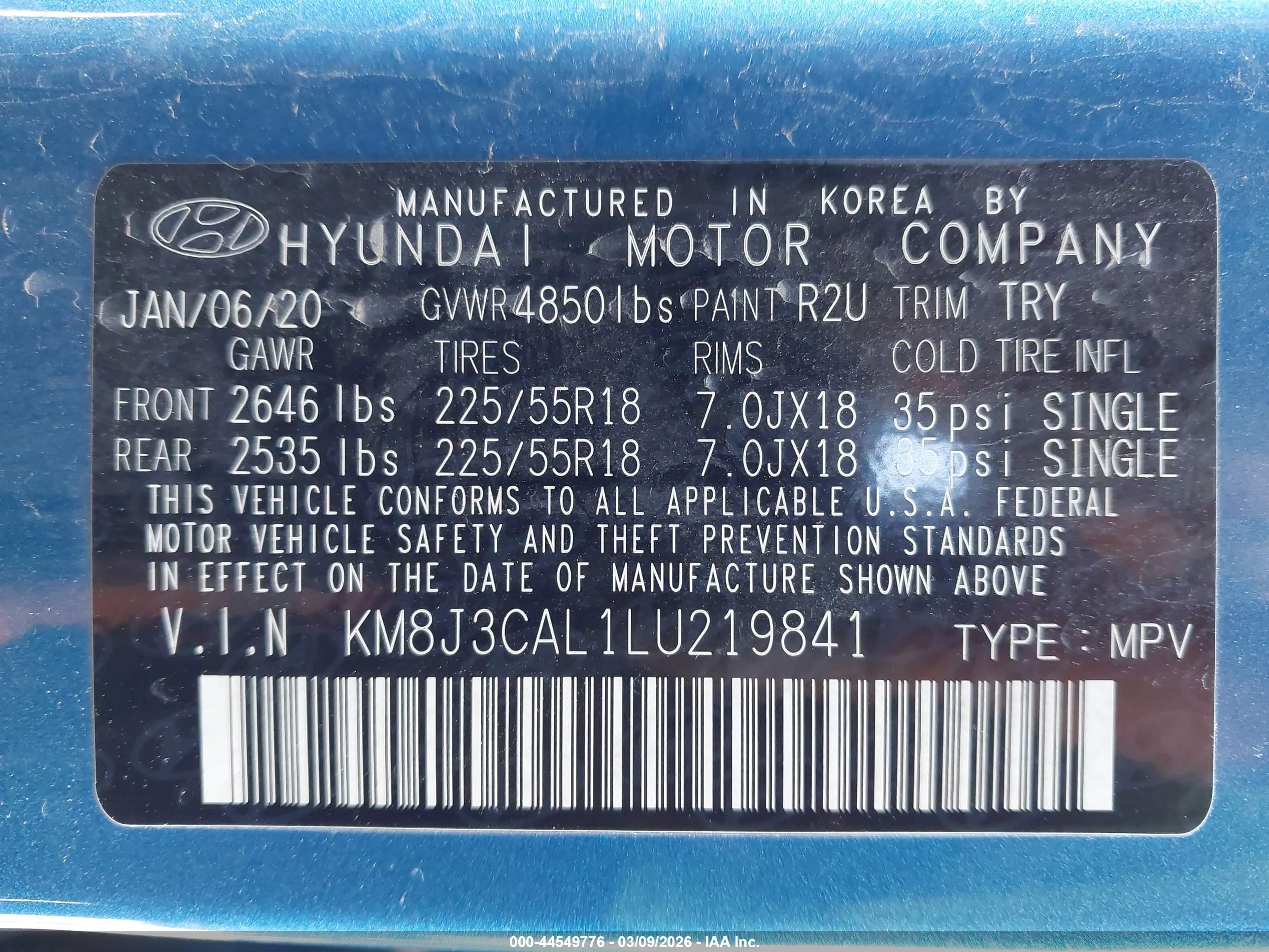 HYUNDAI TUCSON image 9