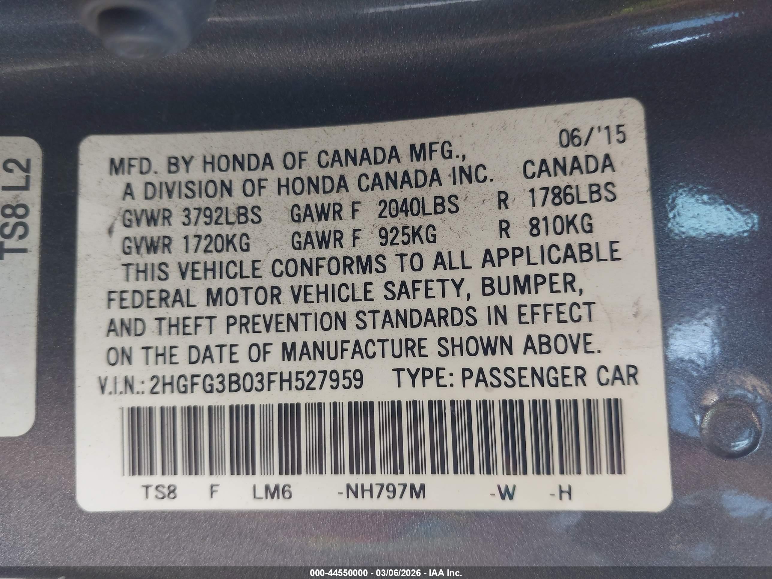 HONDA CIVIC image 9