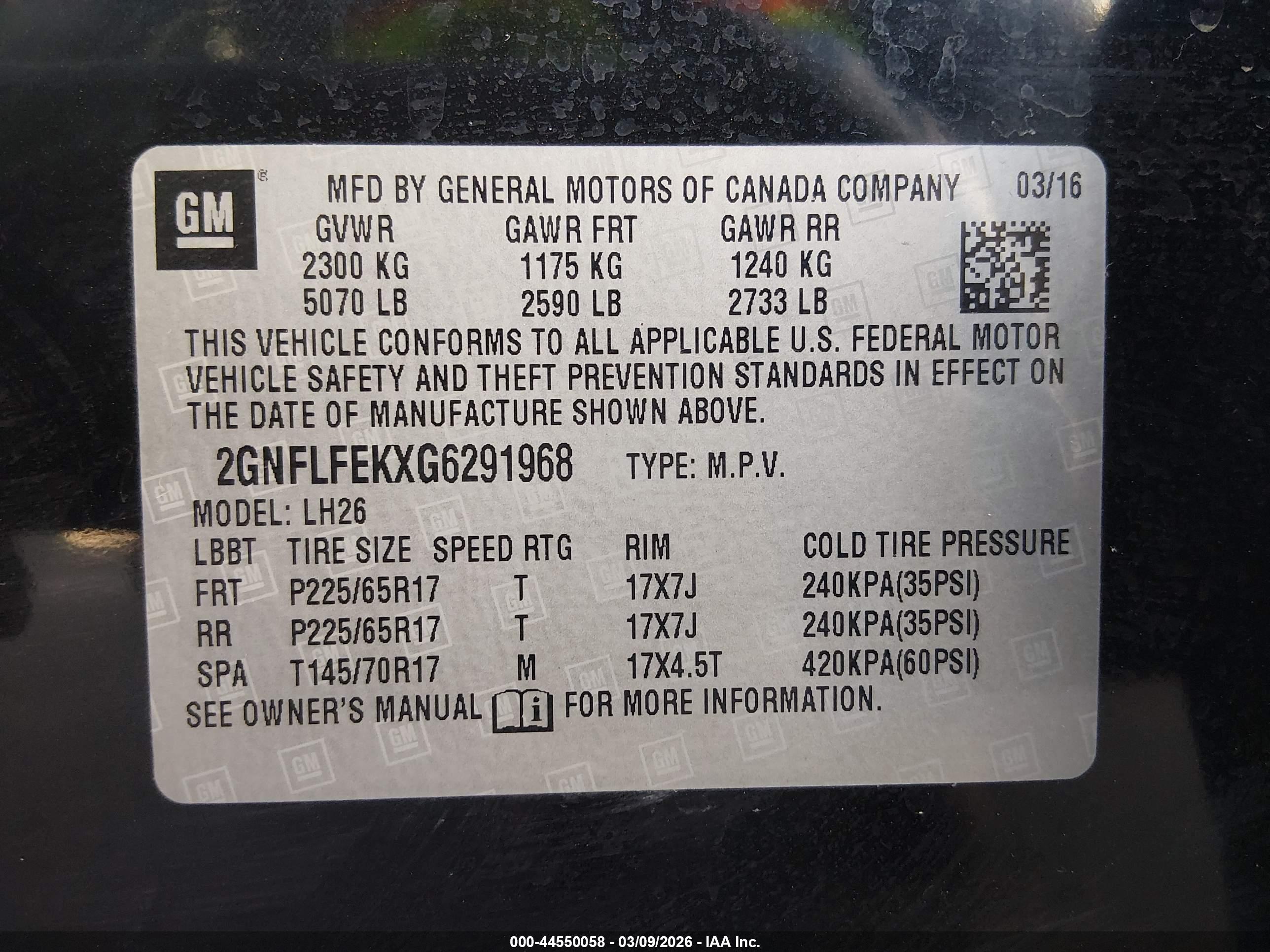 CHEVROLET EQUINOX image 9