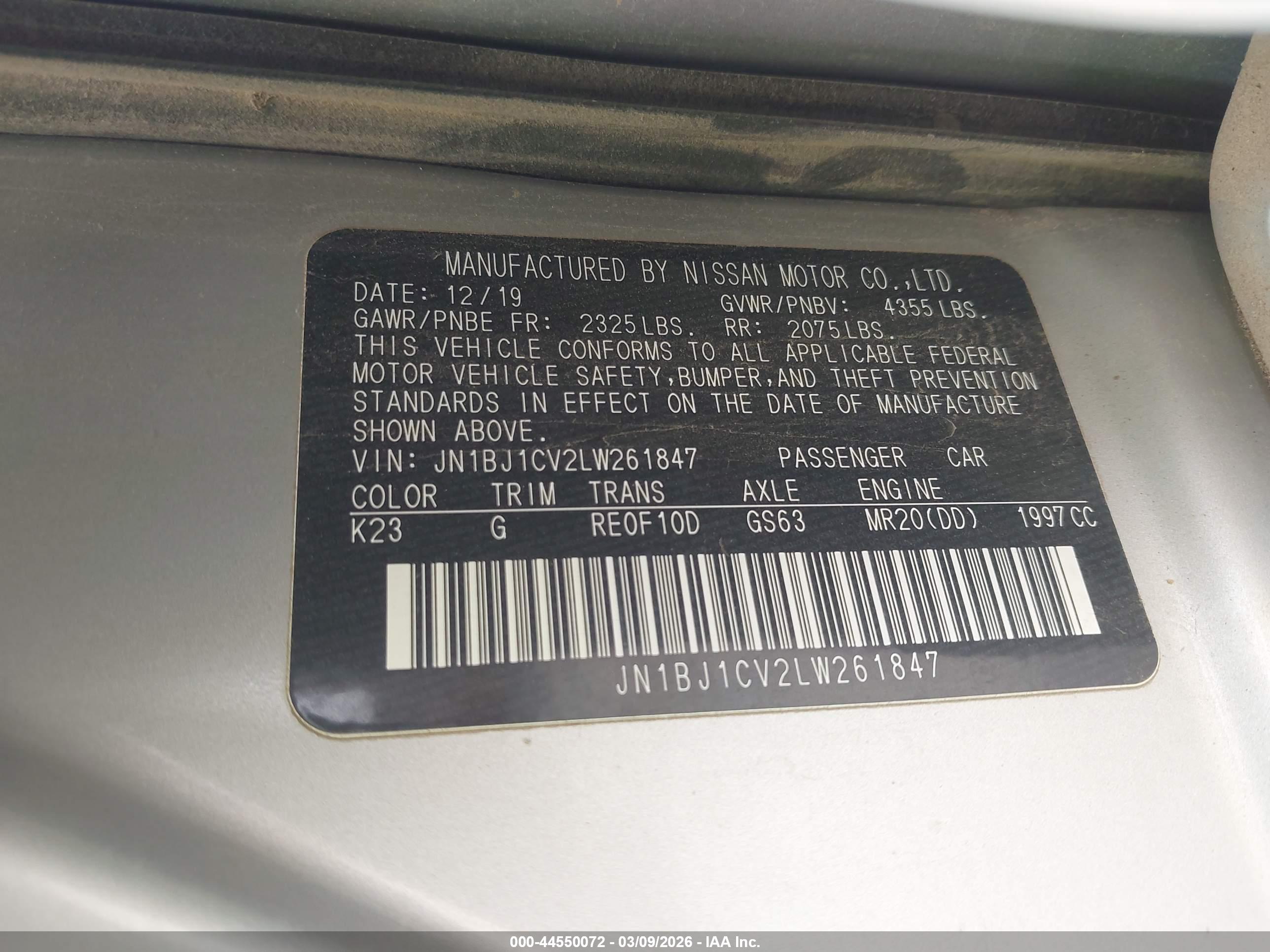 NISSAN ROGUE image 9