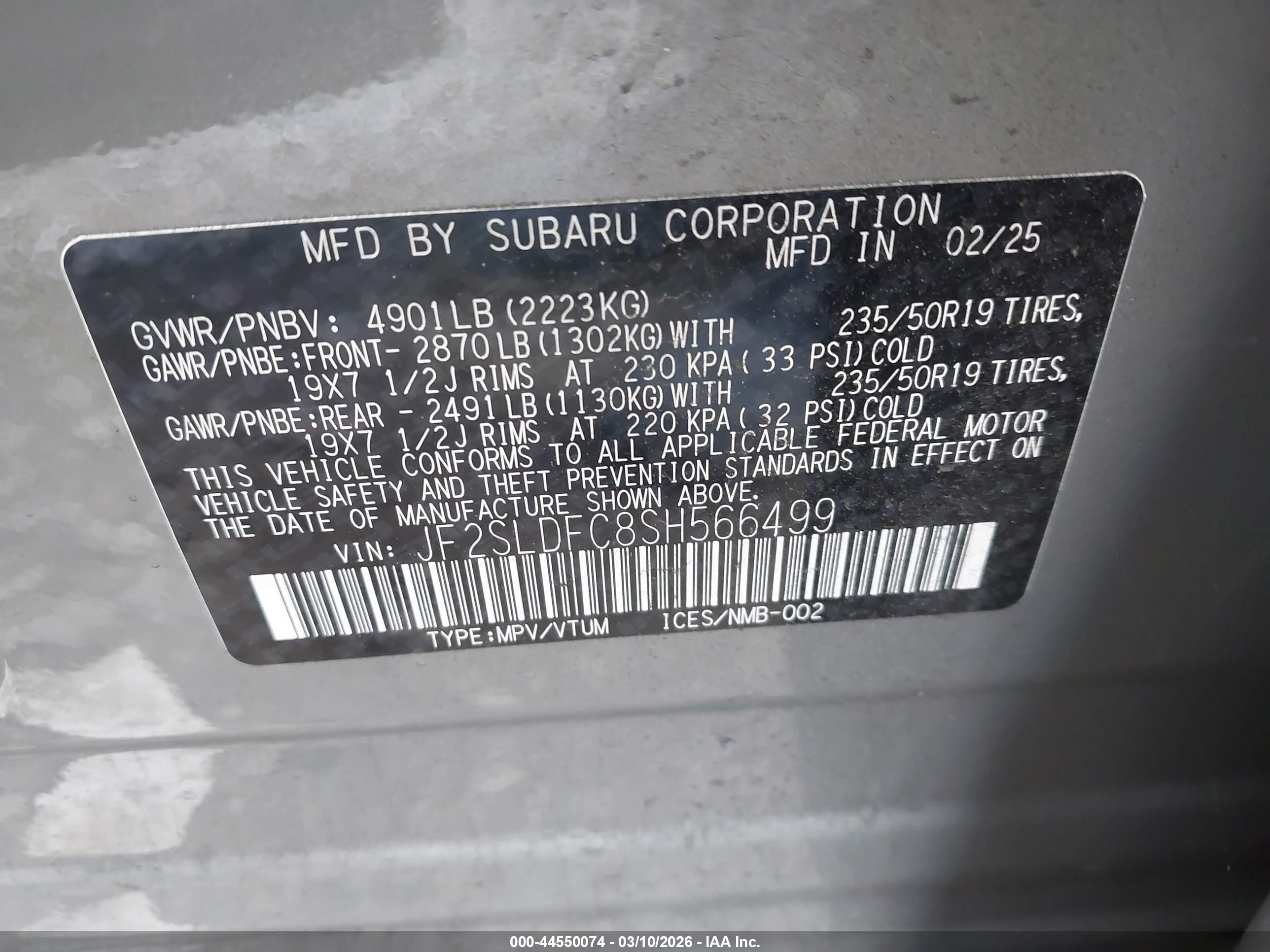 SUBARU FORESTER image 9