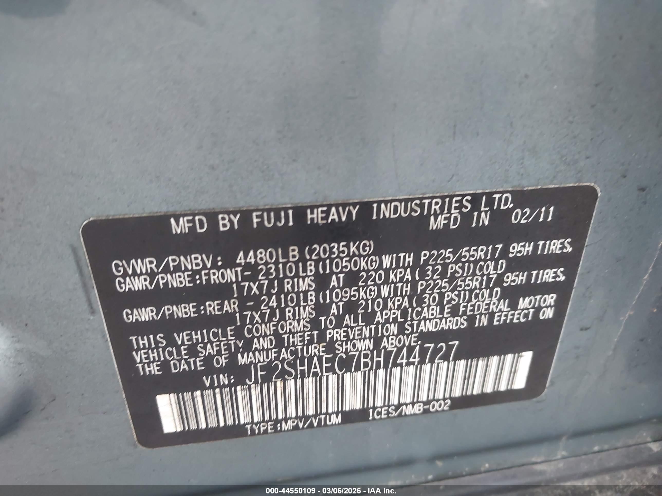 SUBARU FORESTER image 9