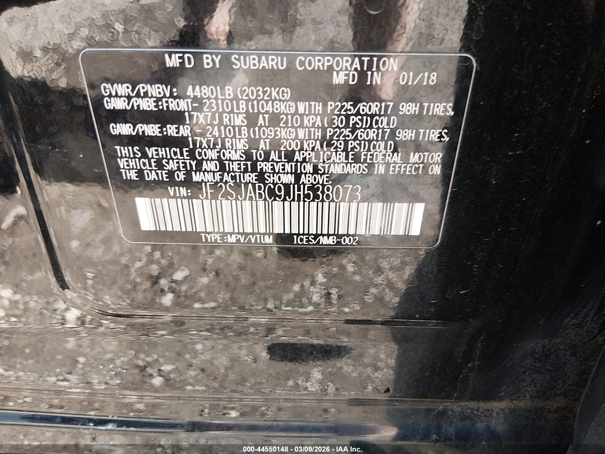 SUBARU FORESTER image 9
