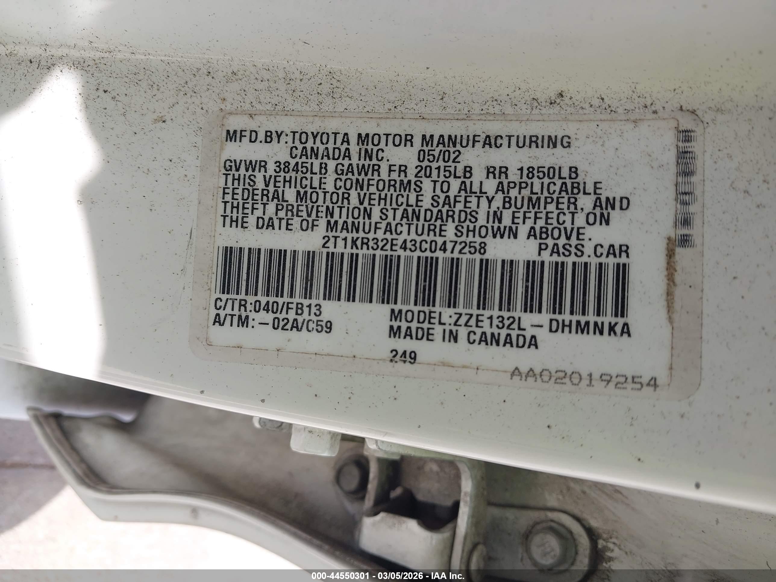 TOYOTA MATRIX image 9