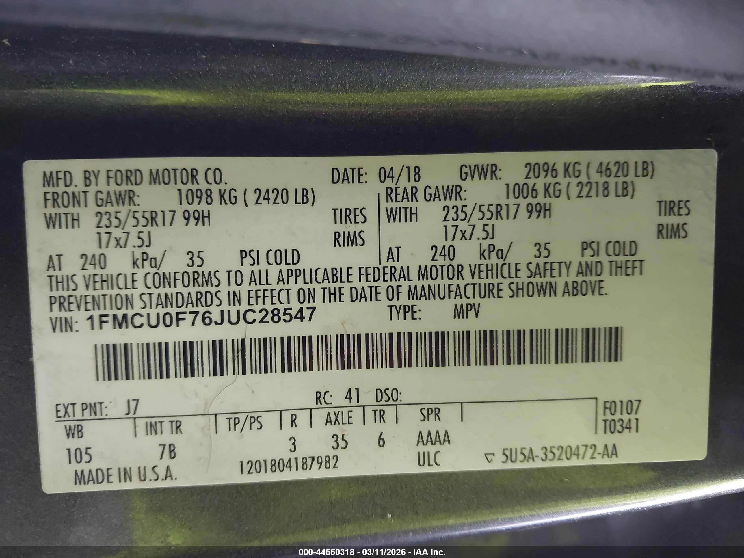 FORD ESCAPE image 9
