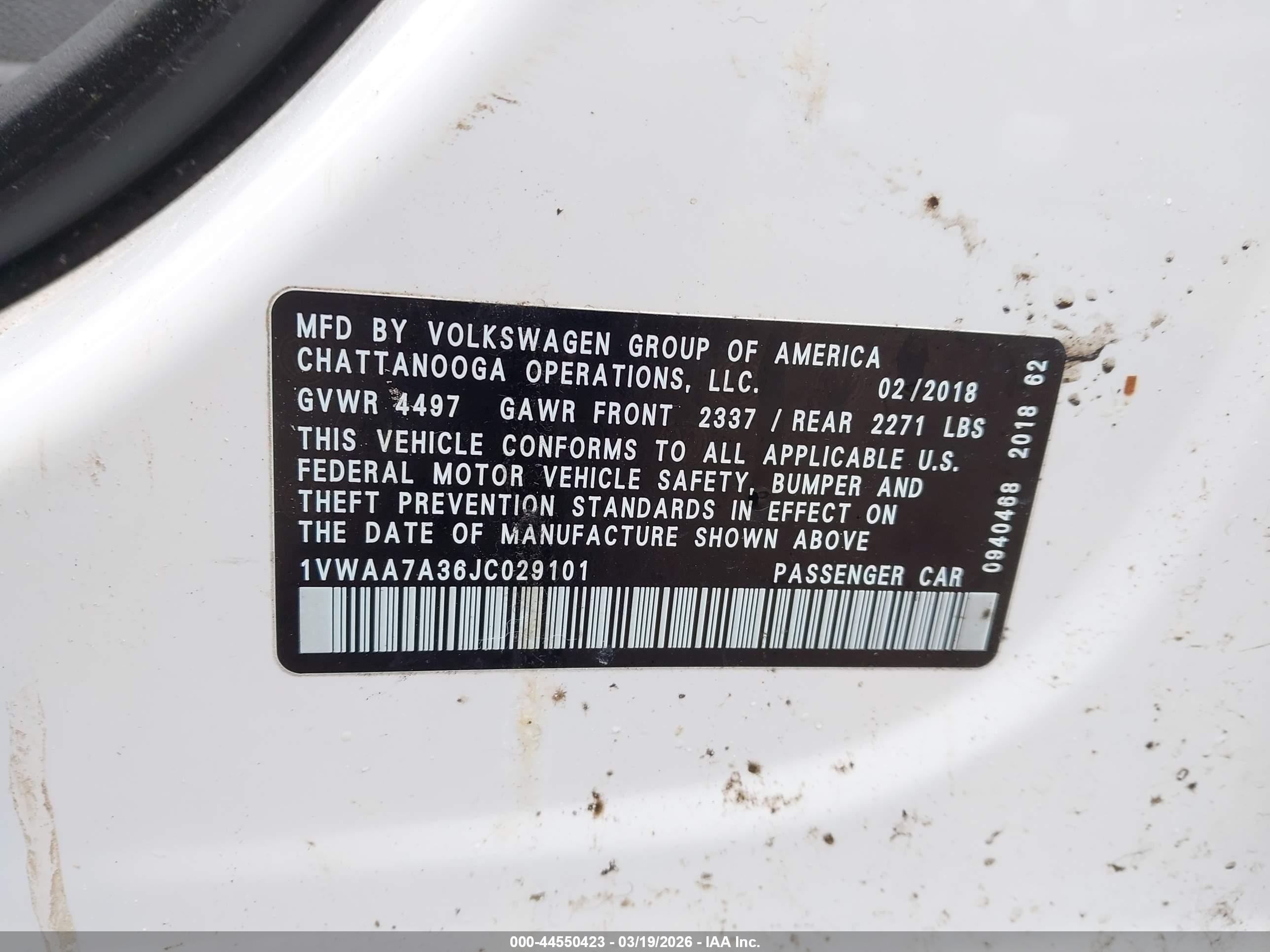 VOLKSWAGEN PASSAT image 9